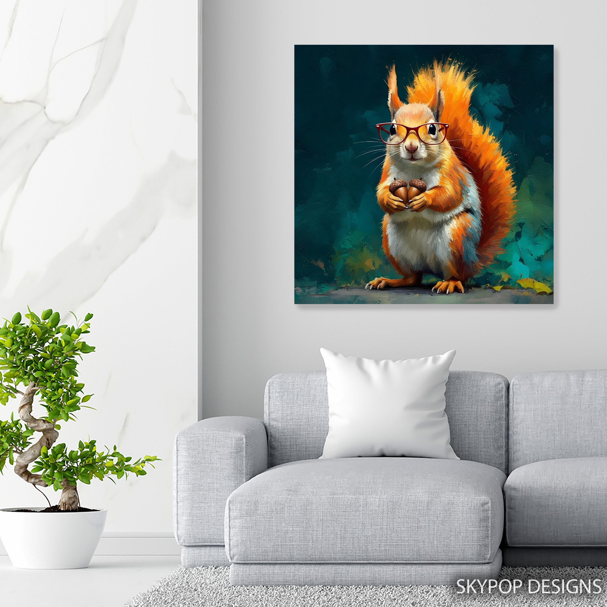 5.jpg Squirrel Art