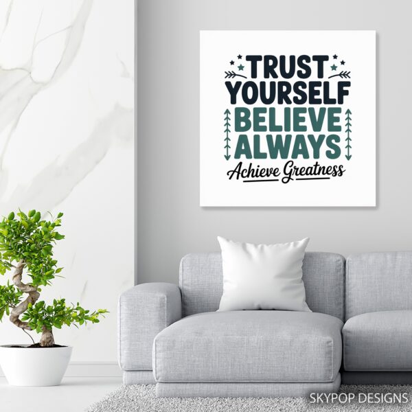Self-Belief Inspiration Art