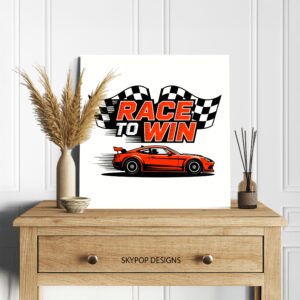 Race Car Speed Art