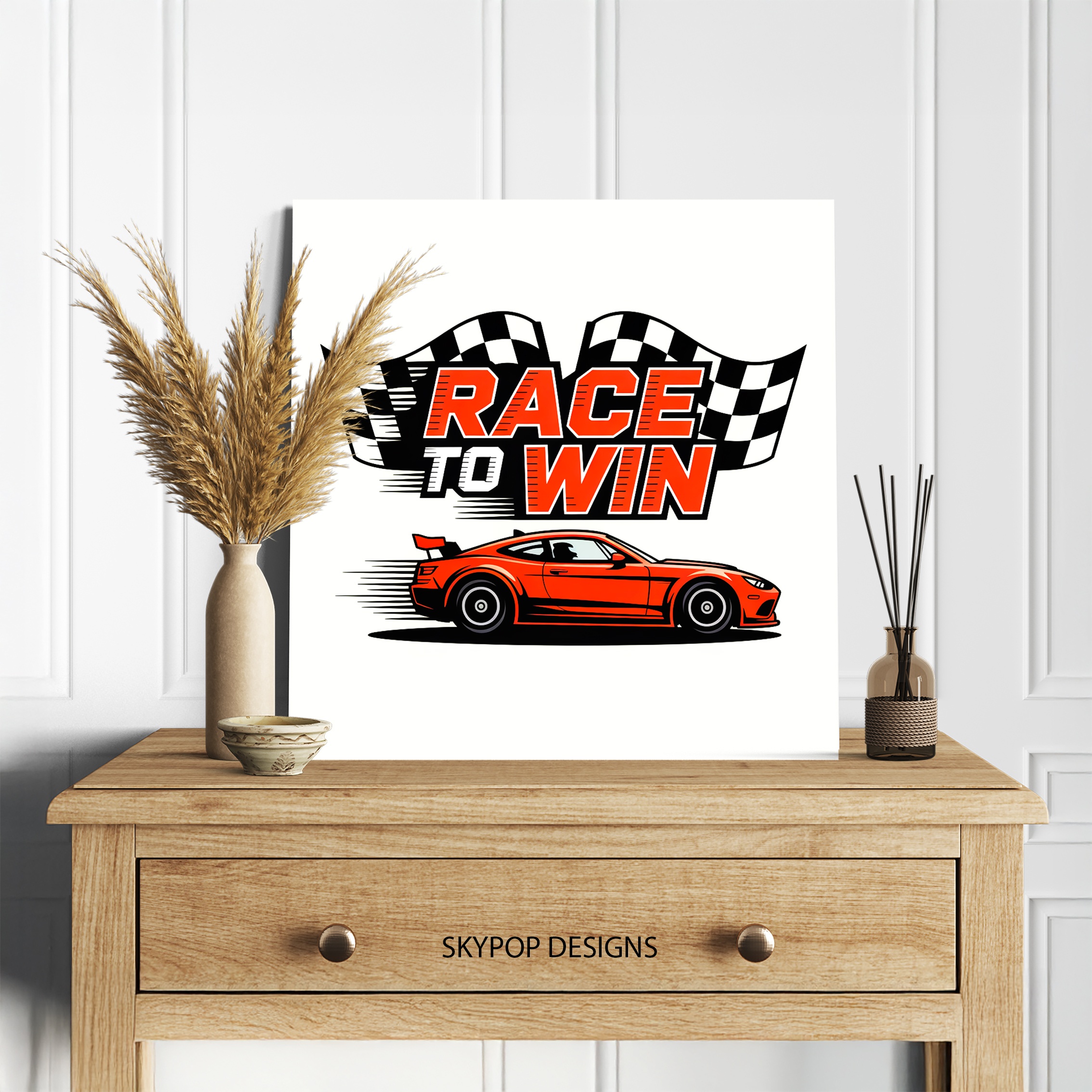 5.jpg Race Car Speed Art
