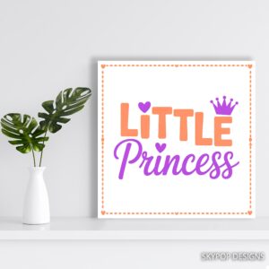 Little Princess Crown Art