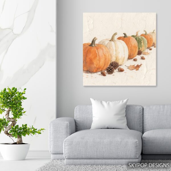 Autumn Pumpkin Harvest Art