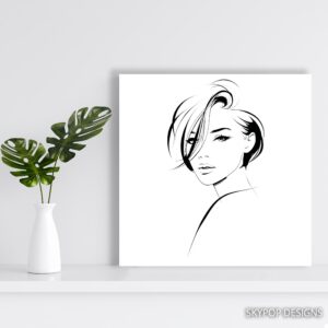 Elegant Silhouette Art
