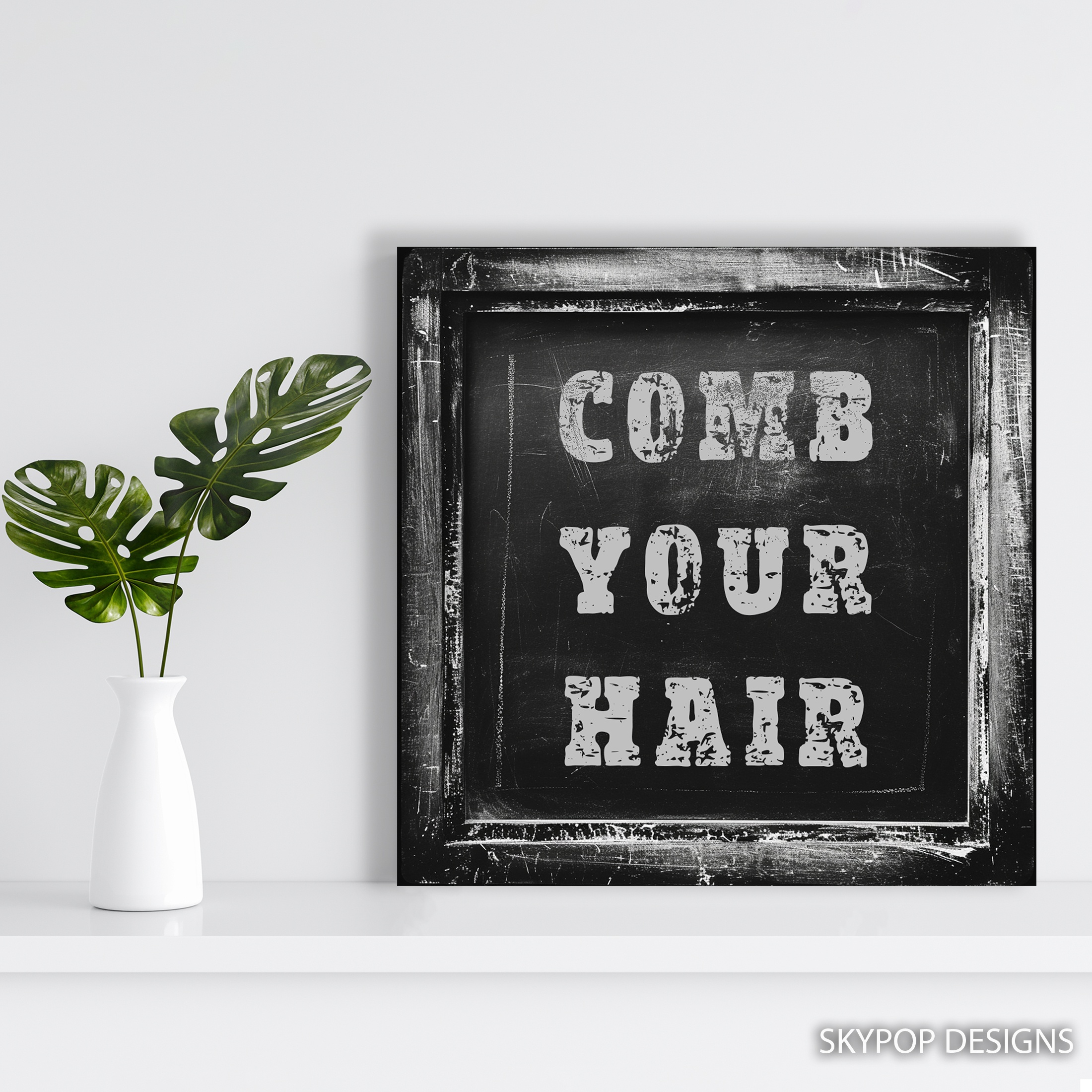 5.jpg Comb Your Hair Art