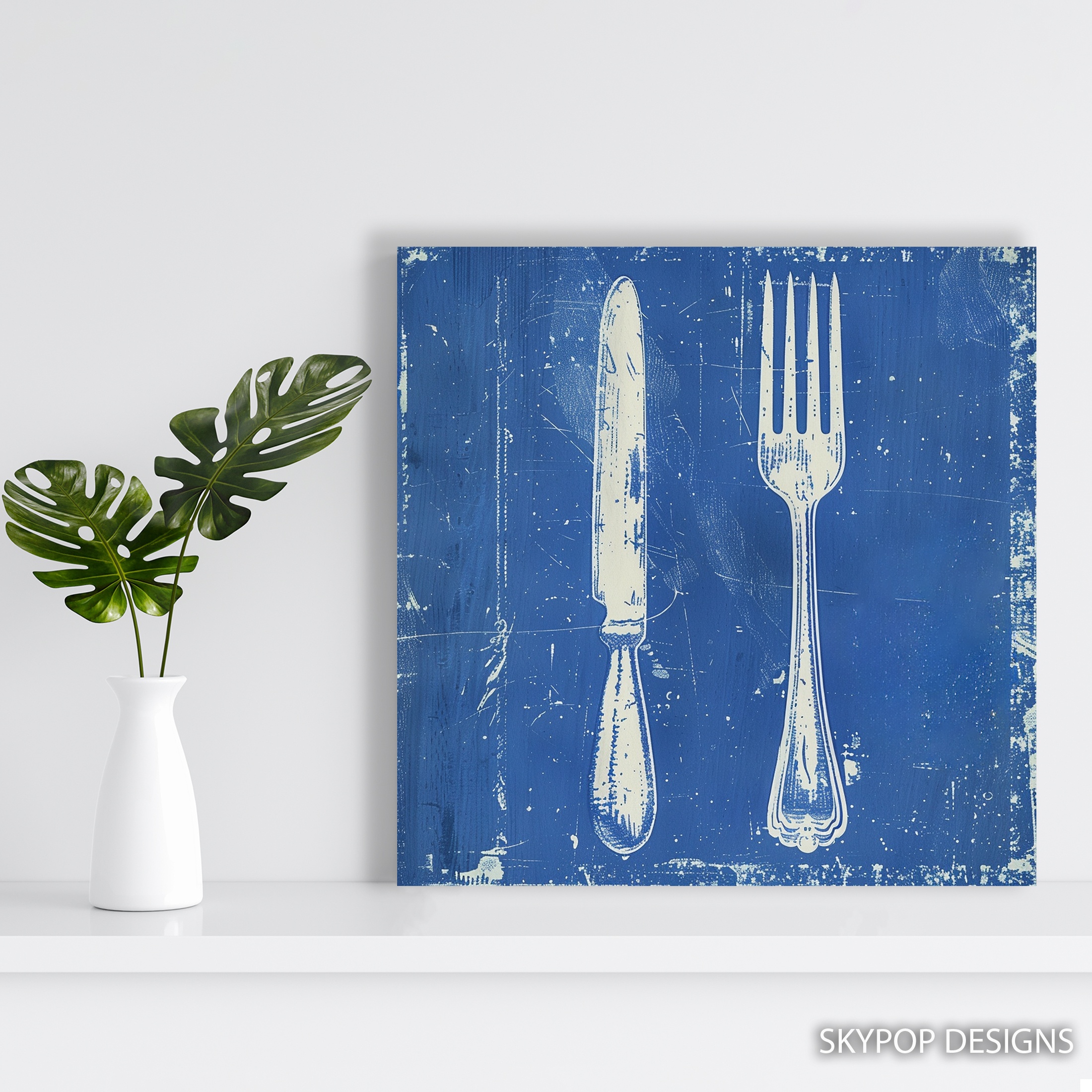 5.jpg Vintage Knife and Fork Art