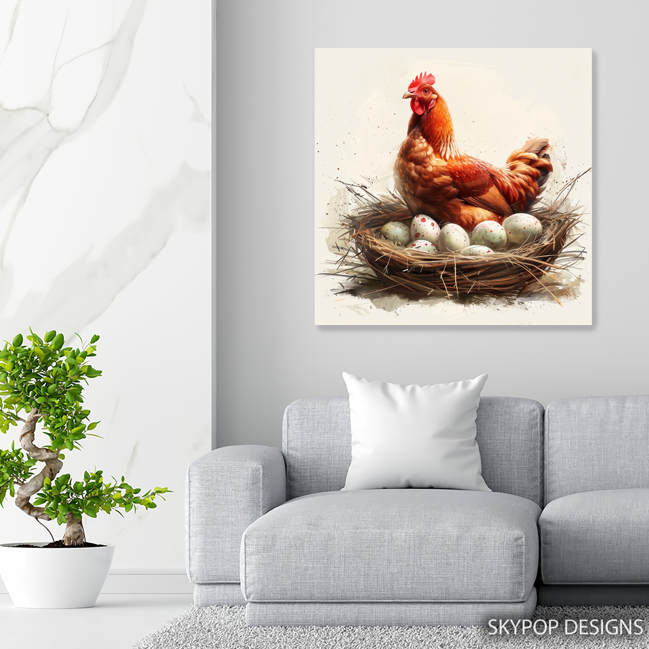 5.jpg Rooster Art