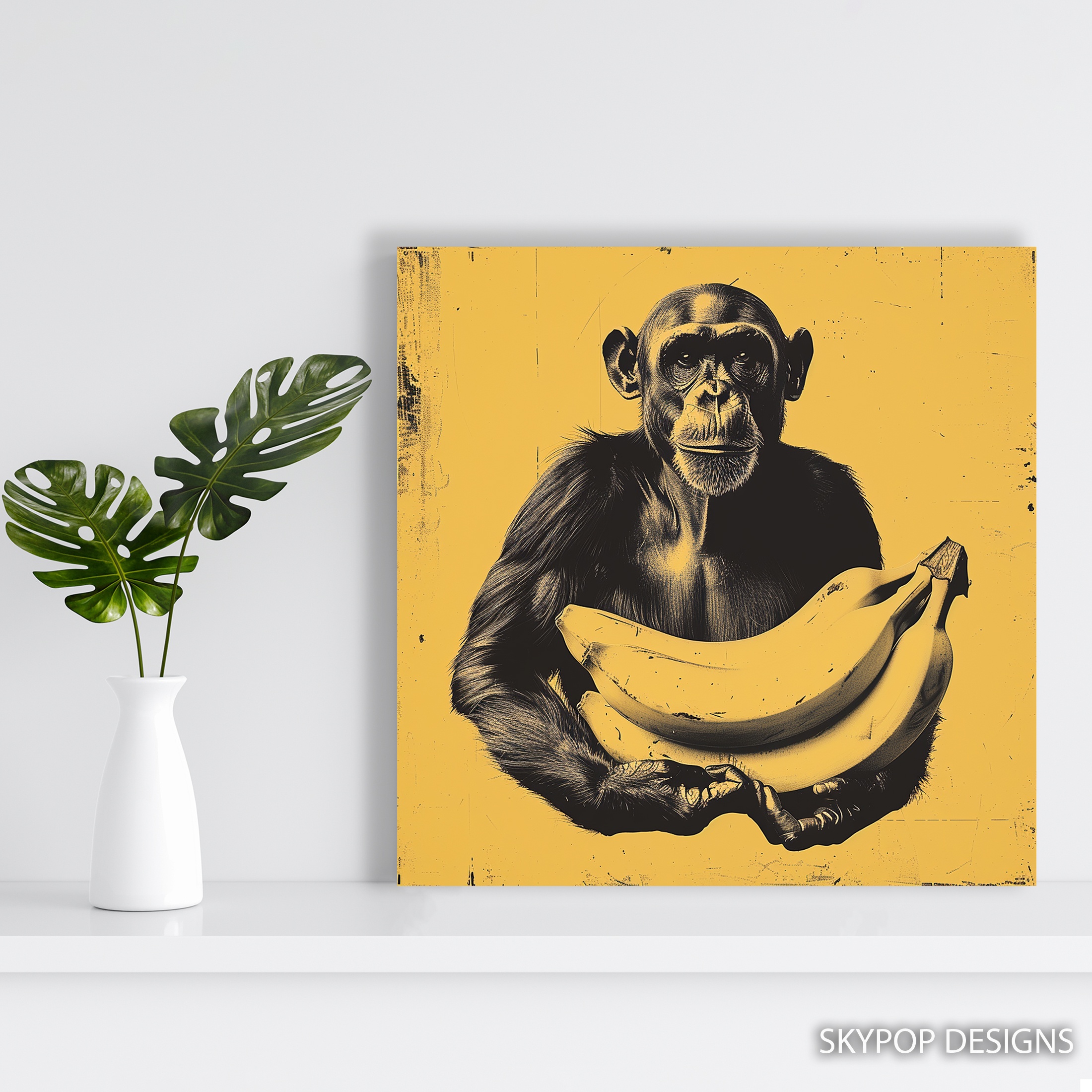 5.jpg Chimpanzee Art