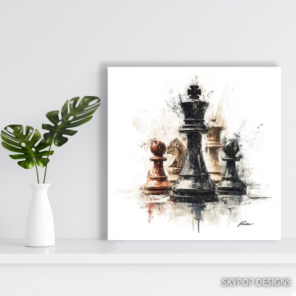 Chess Pieces Art