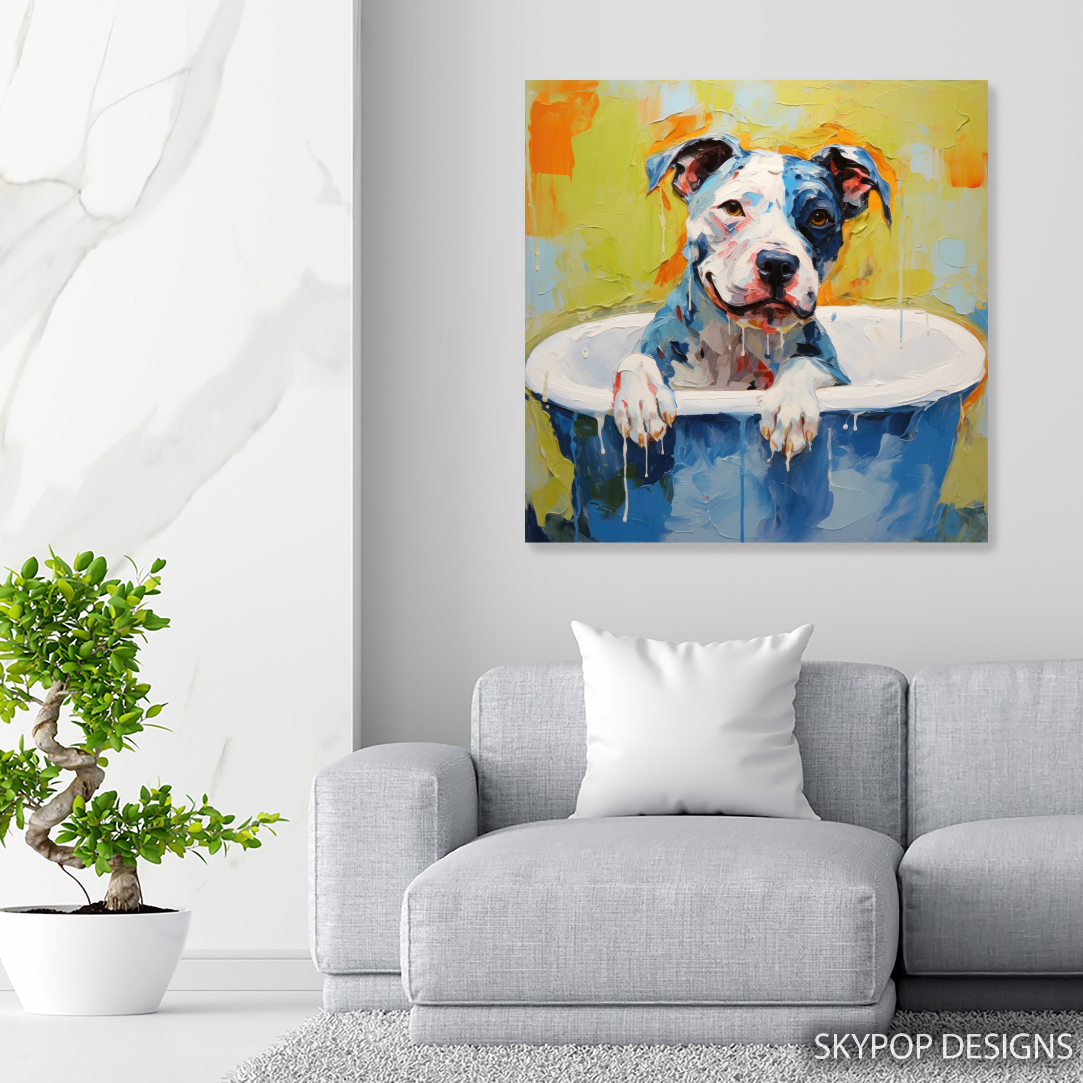 5.jpg Pitbull Terrier Art