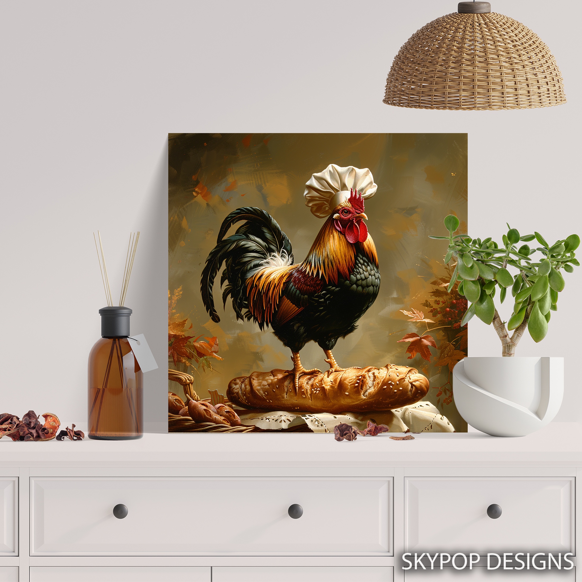 5.jpg Rooster Art
