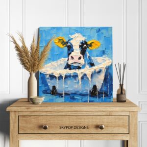 Highland Cow Art