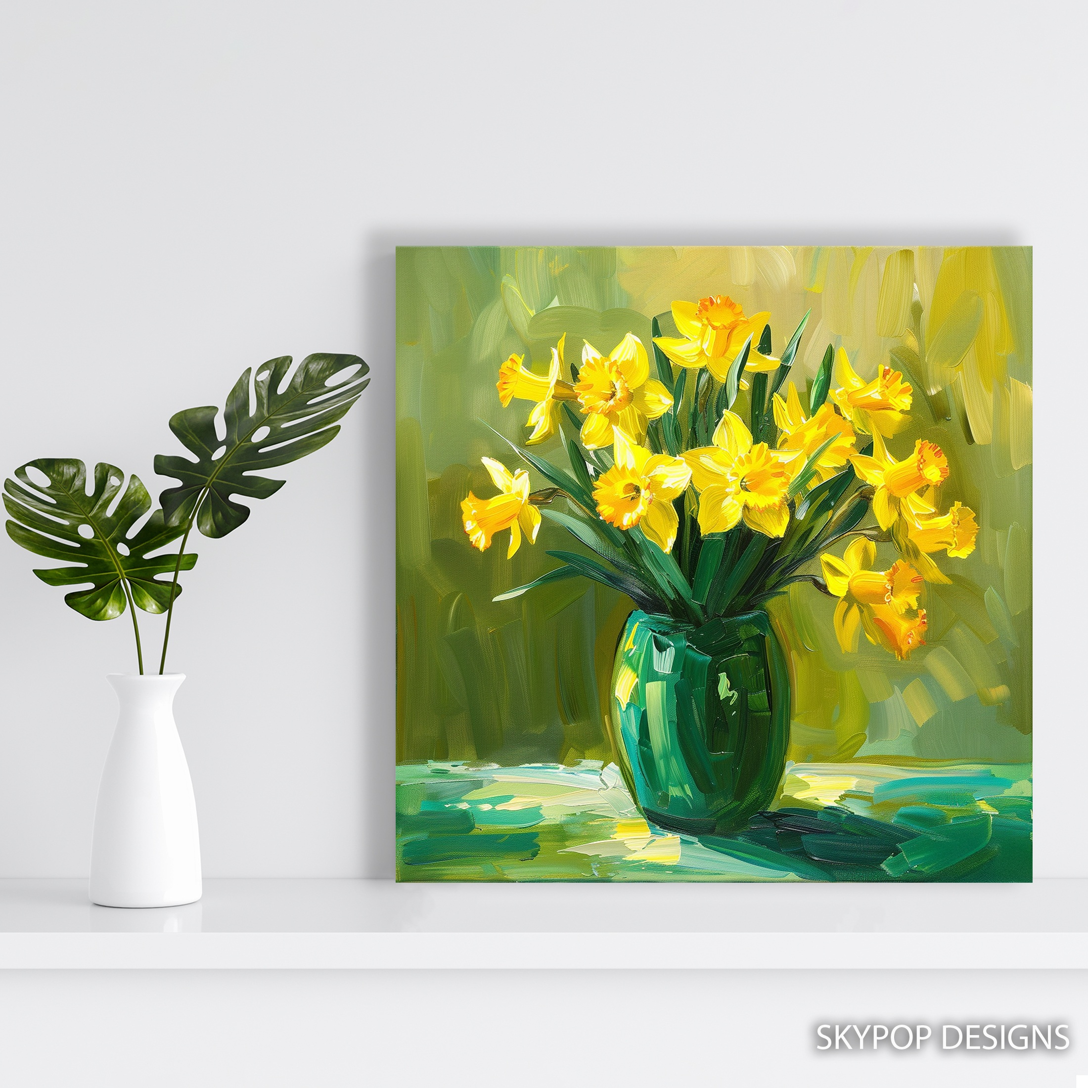 5.jpg Daffodil Vase Art