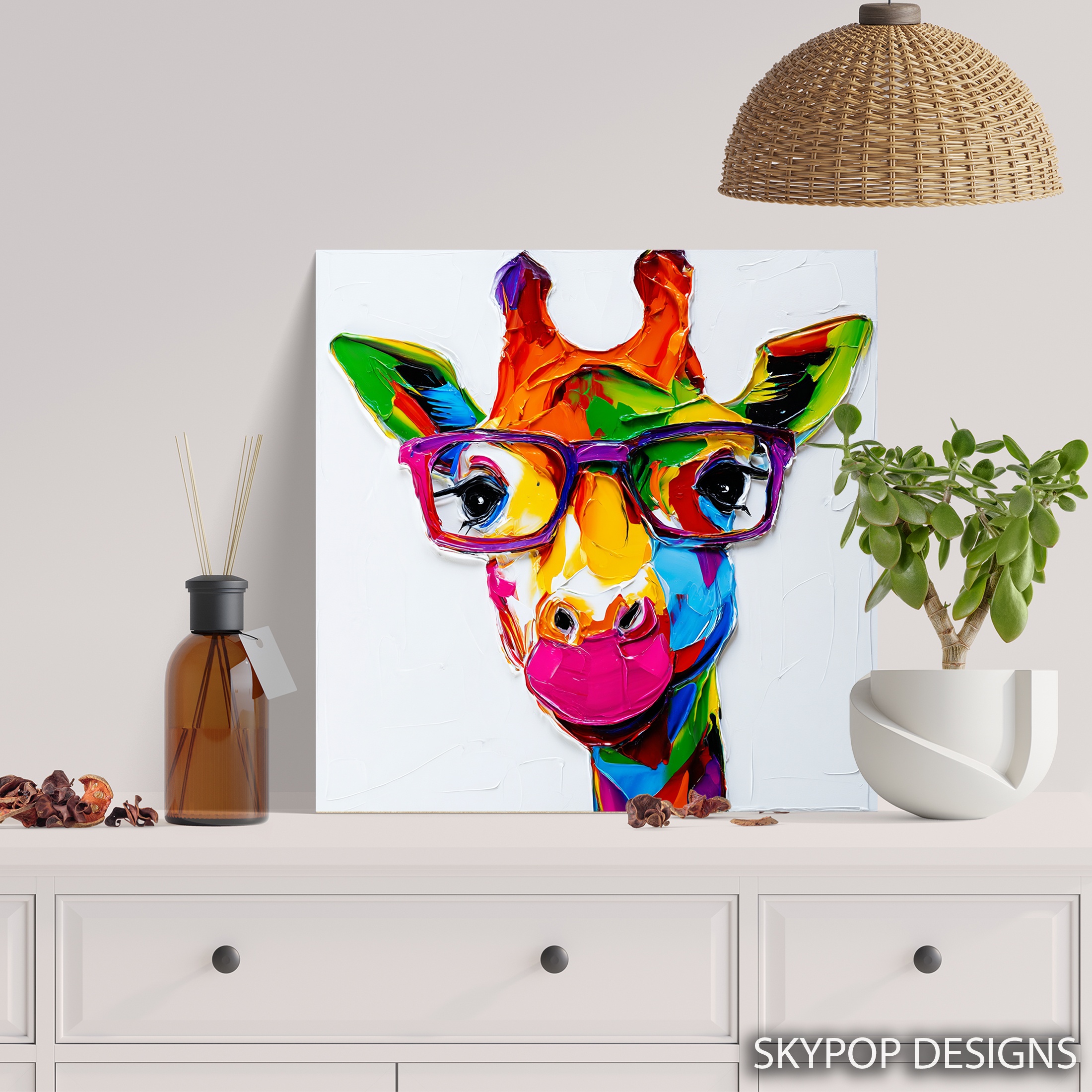 5.jpg Giraffe Art