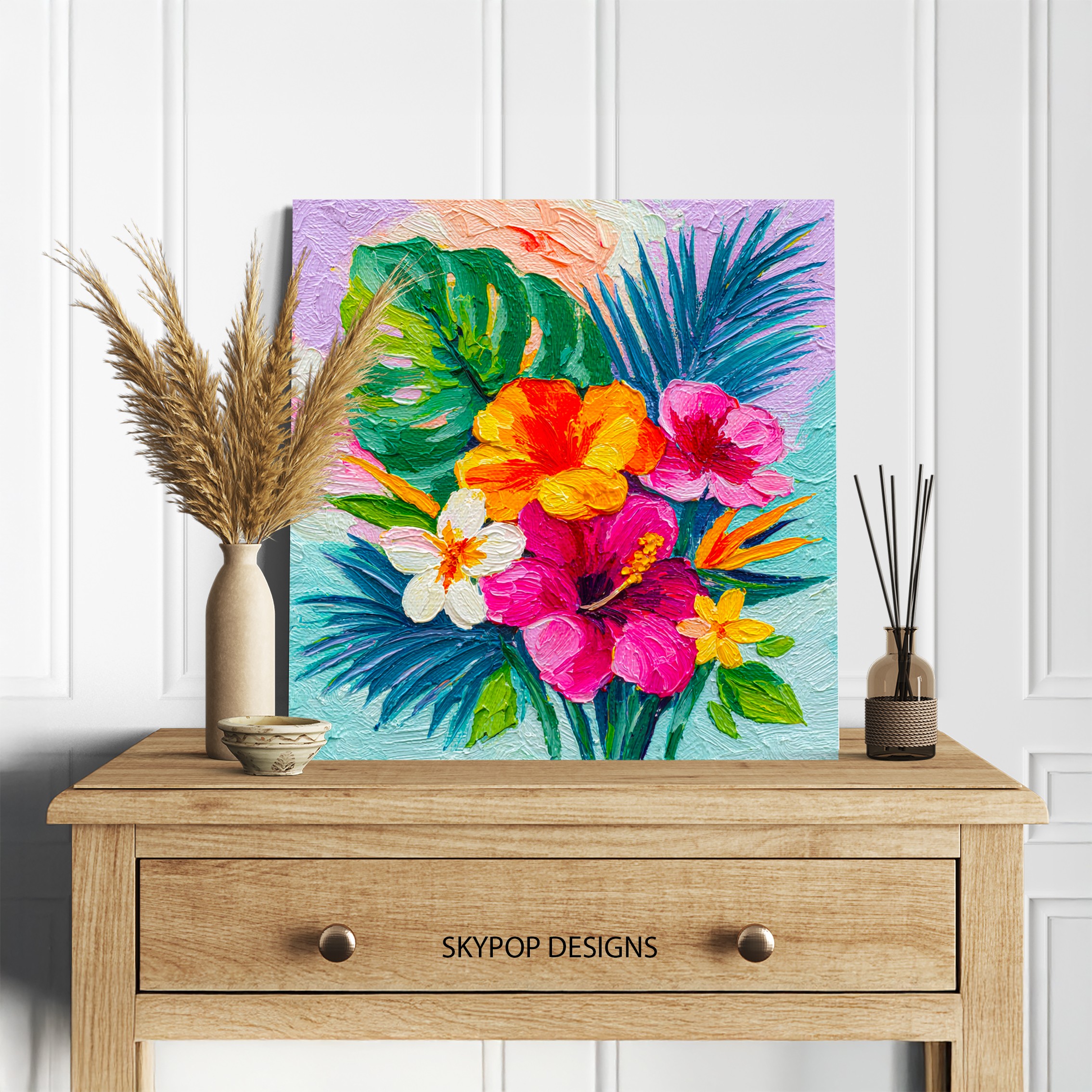 5.jpg Tropical Hibiscus Art
