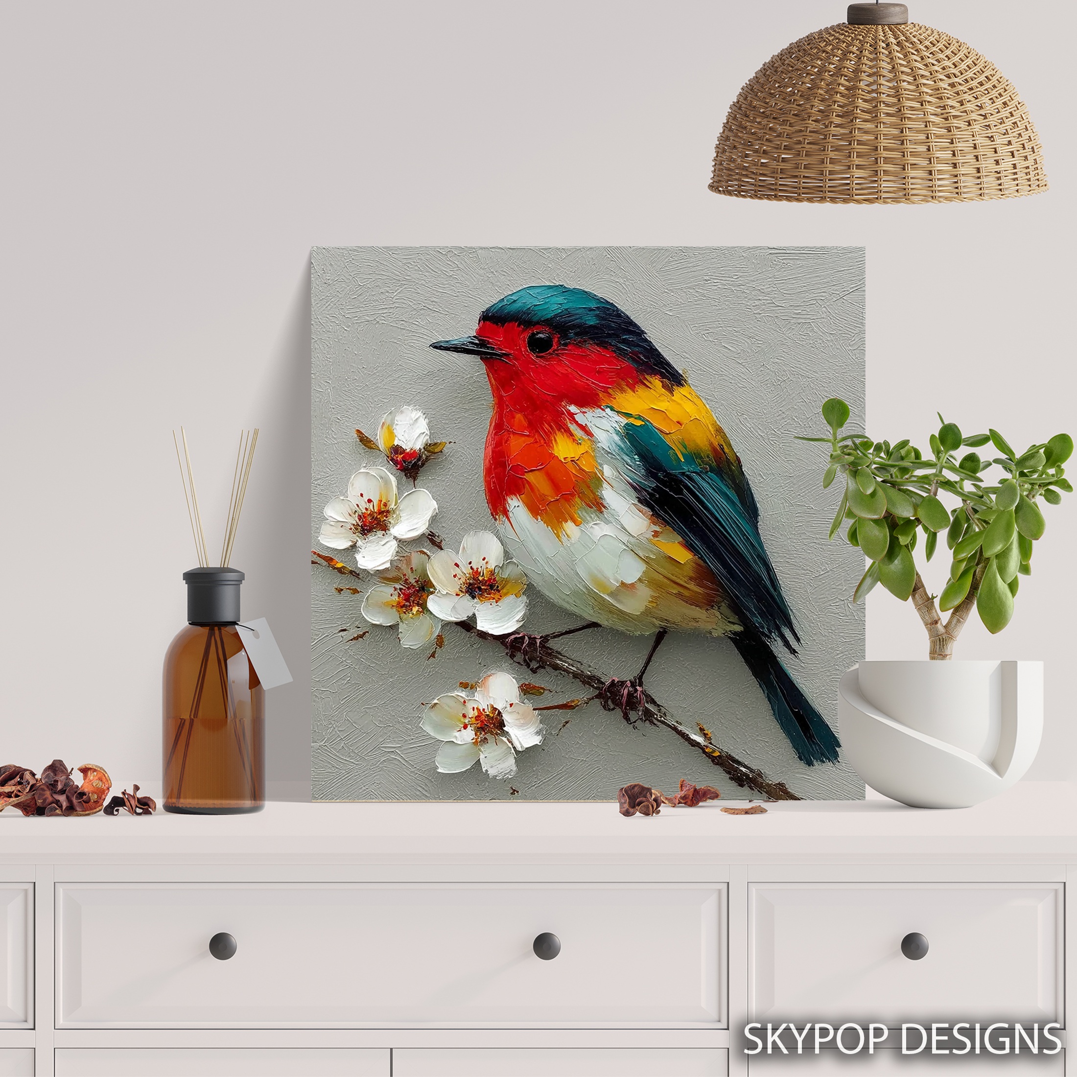 5.jpg Colorful Bird Art