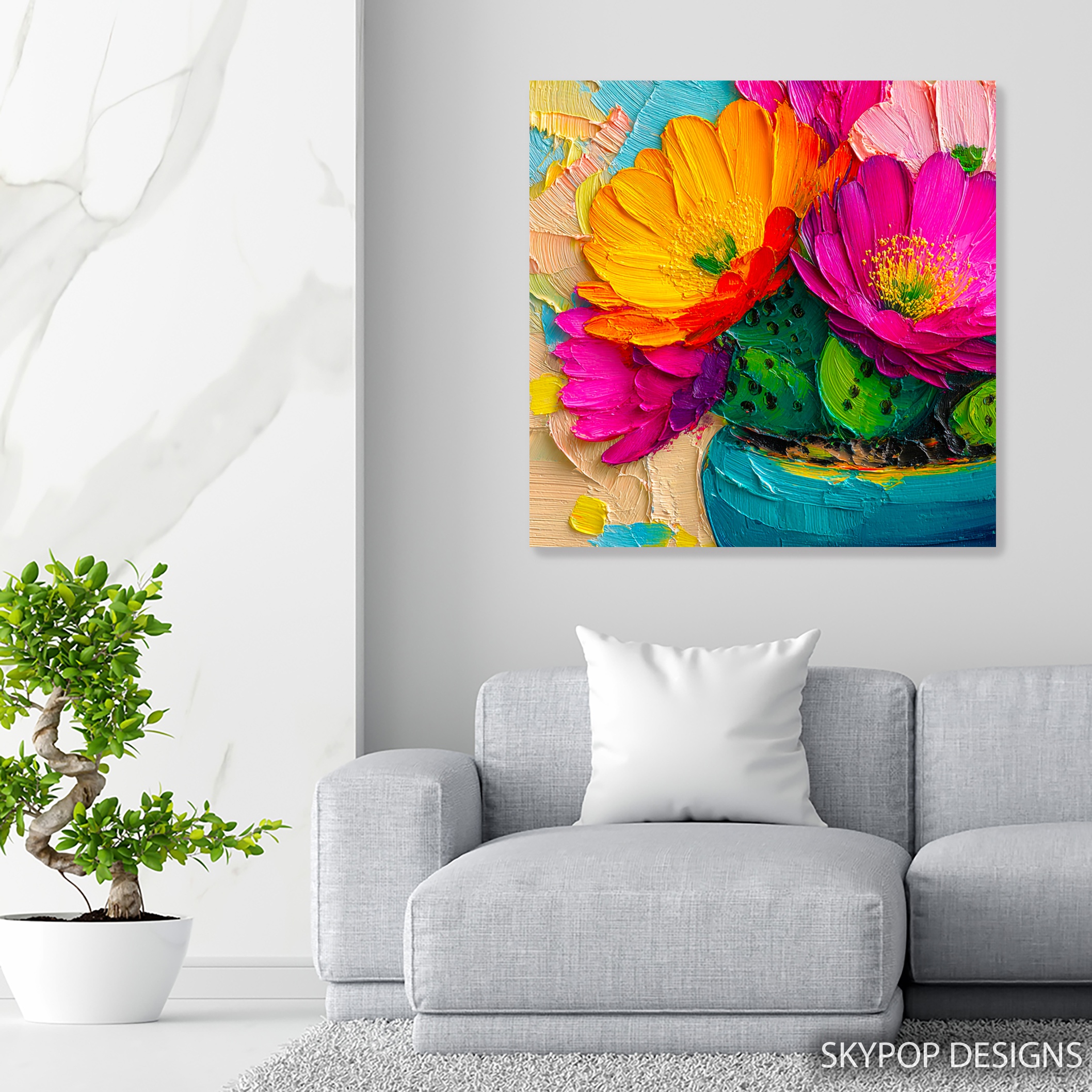 5.jpg Floral Burst Art