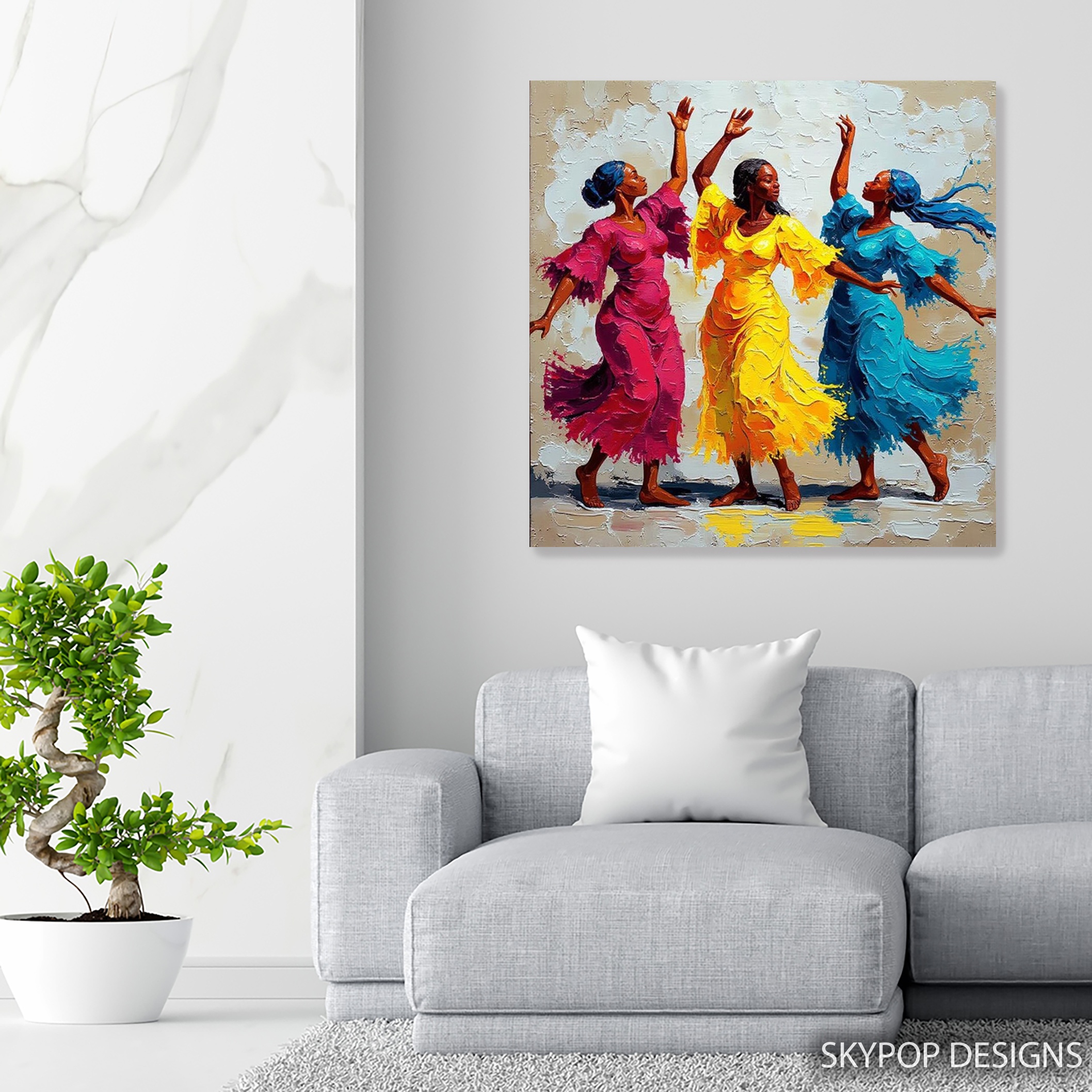 5.jpg Colorful Dancing Women Art