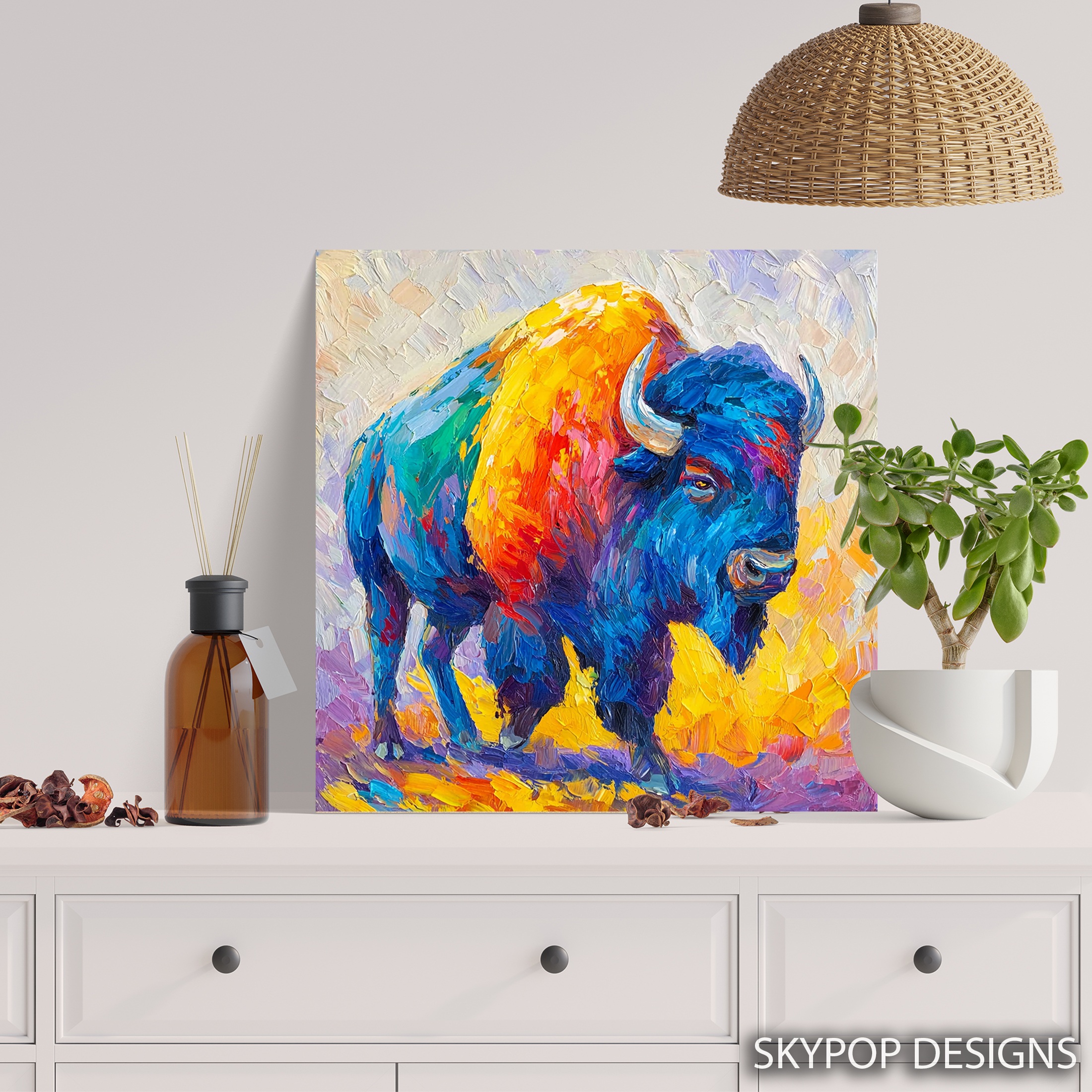 5.jpg Bison Art