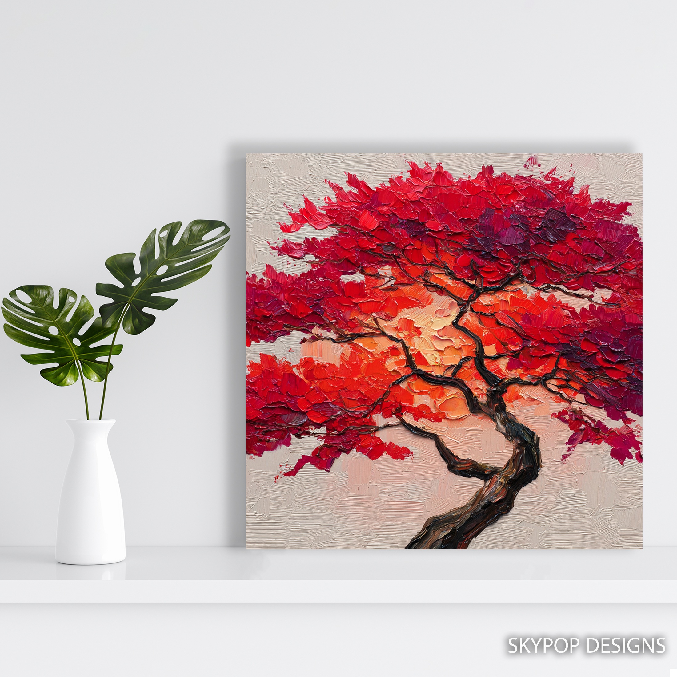 5.jpg Red Maple Tree Art
