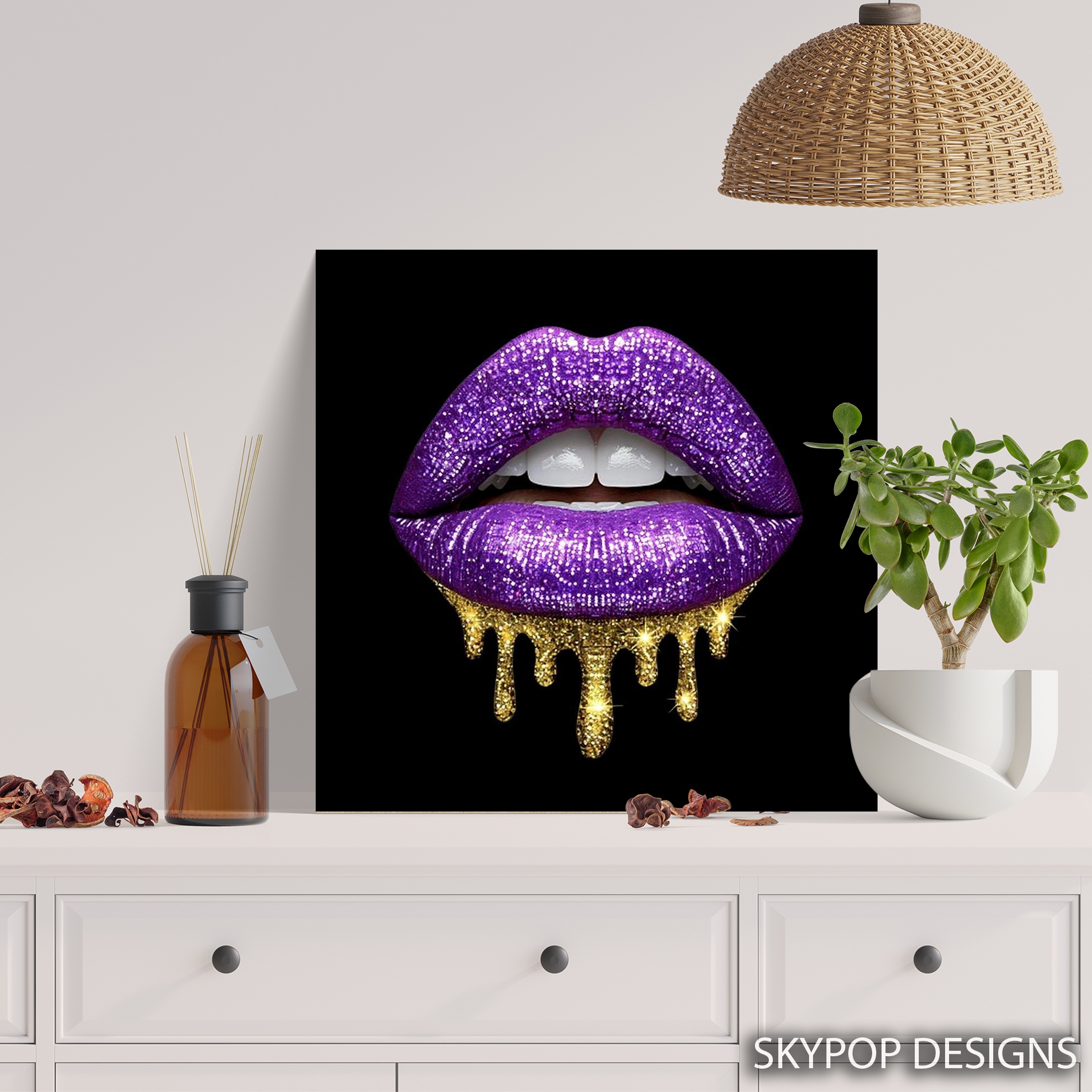 5.jpg Glitter Lips Art