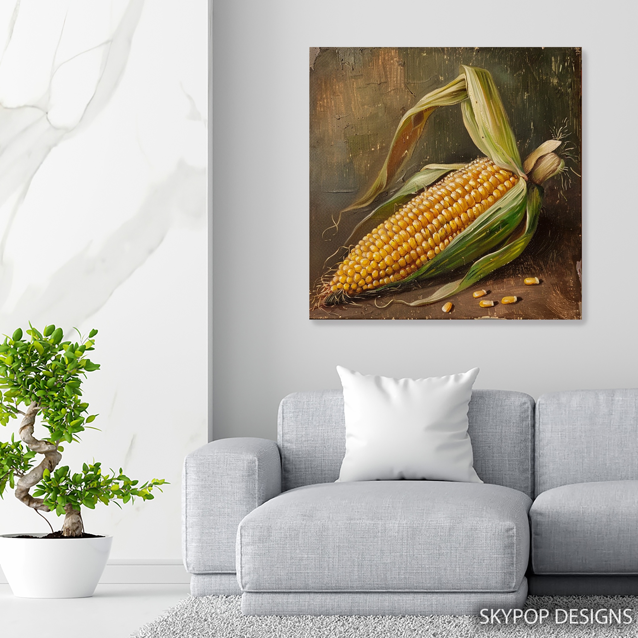 5.jpg Golden Corn Harvest Art