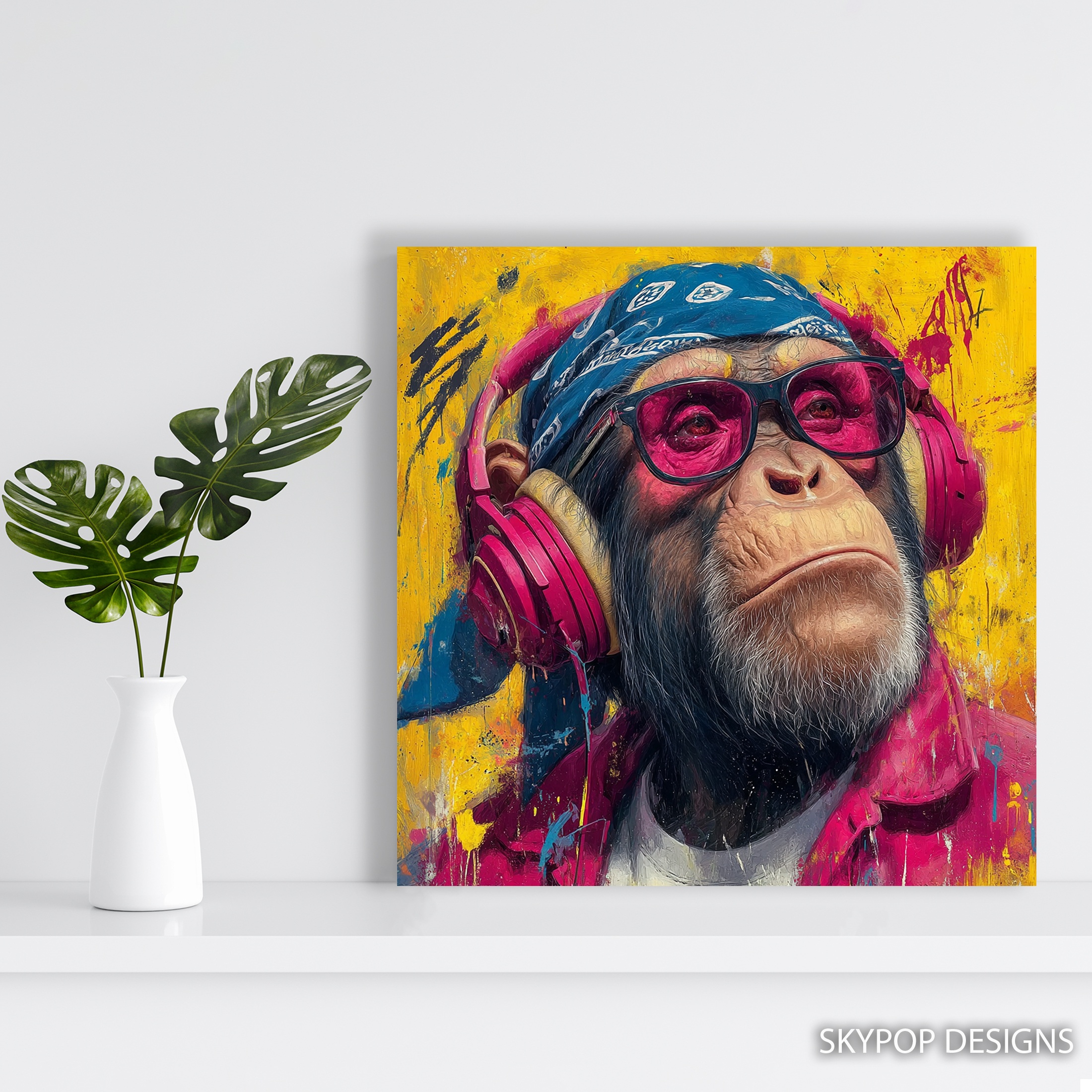 5.jpg Chimpanzee Art