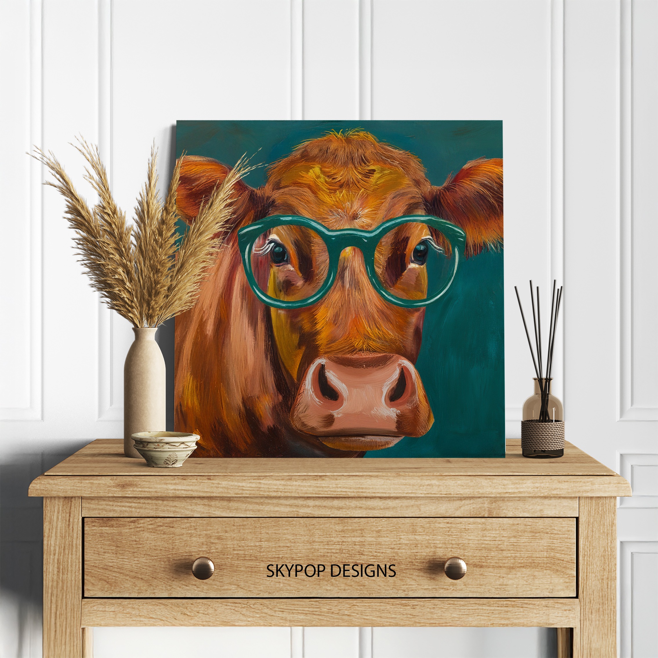 5.jpg Highland Cow Art