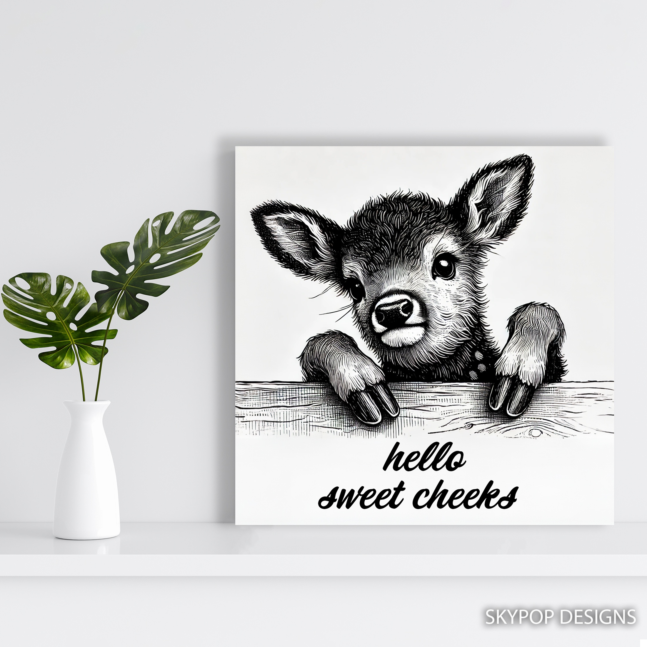 5.jpg Baby Deer Art