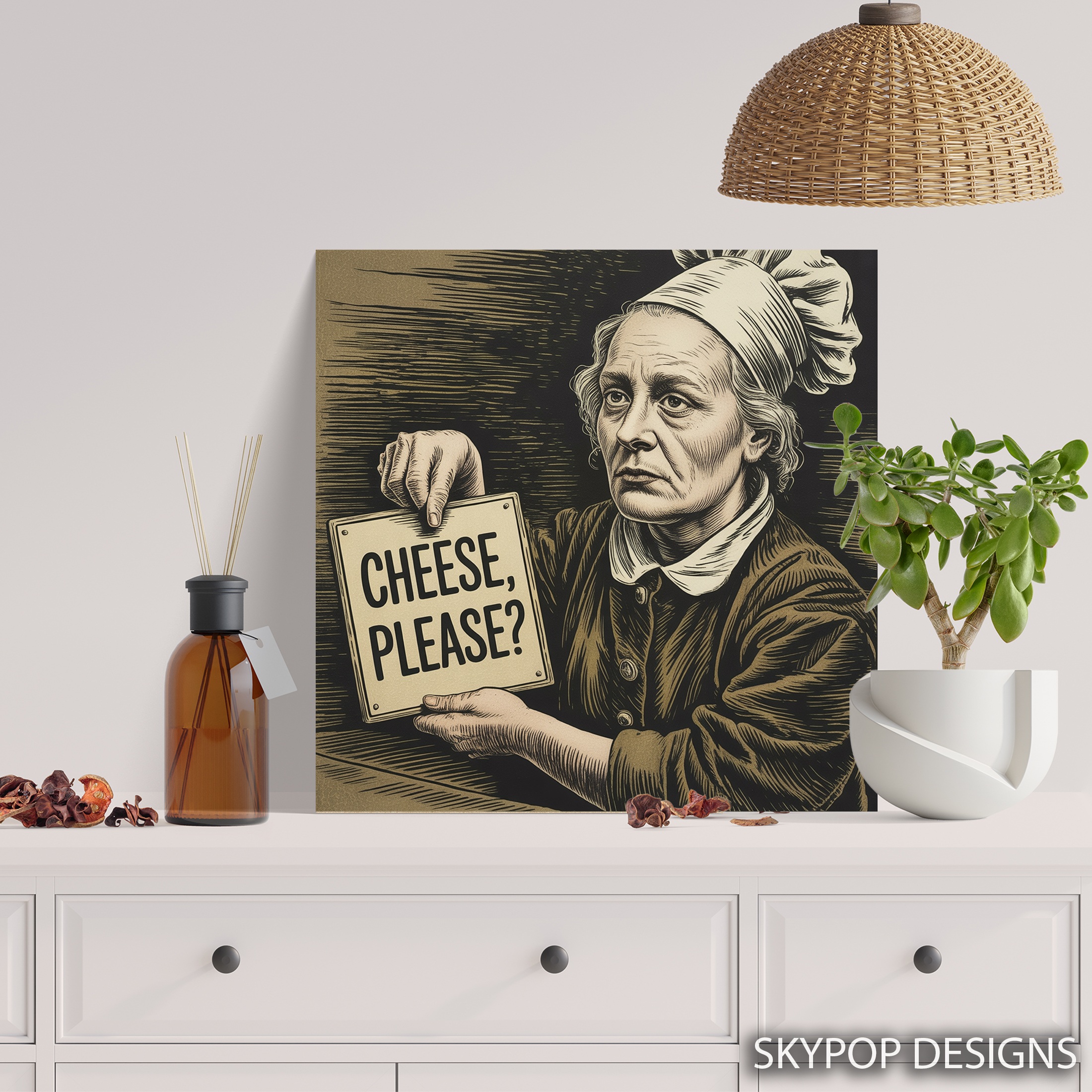 5.jpg Vintage Cheese Please Art