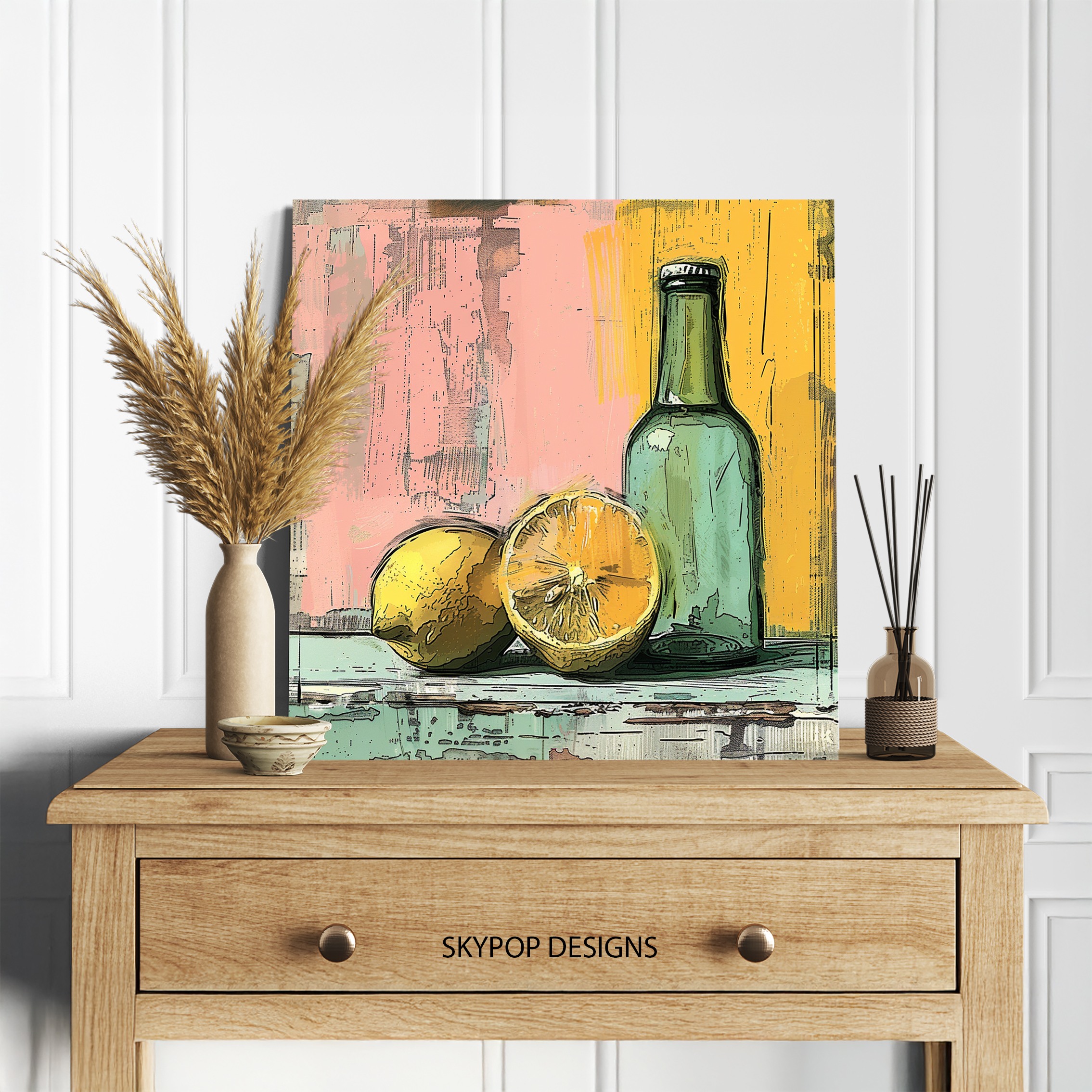 5.jpg Citrus and Bottle Art