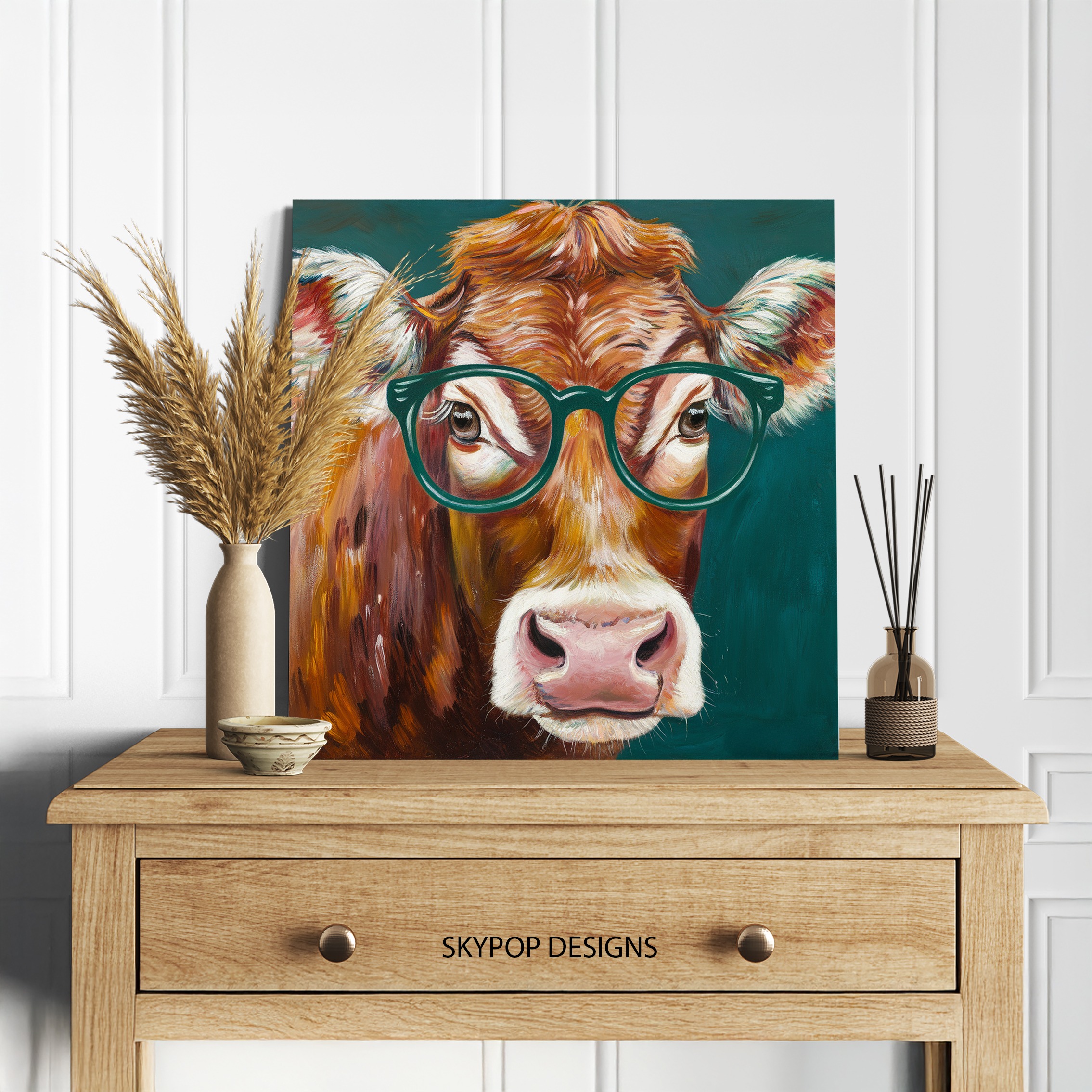 5.jpg Highland Cow Art