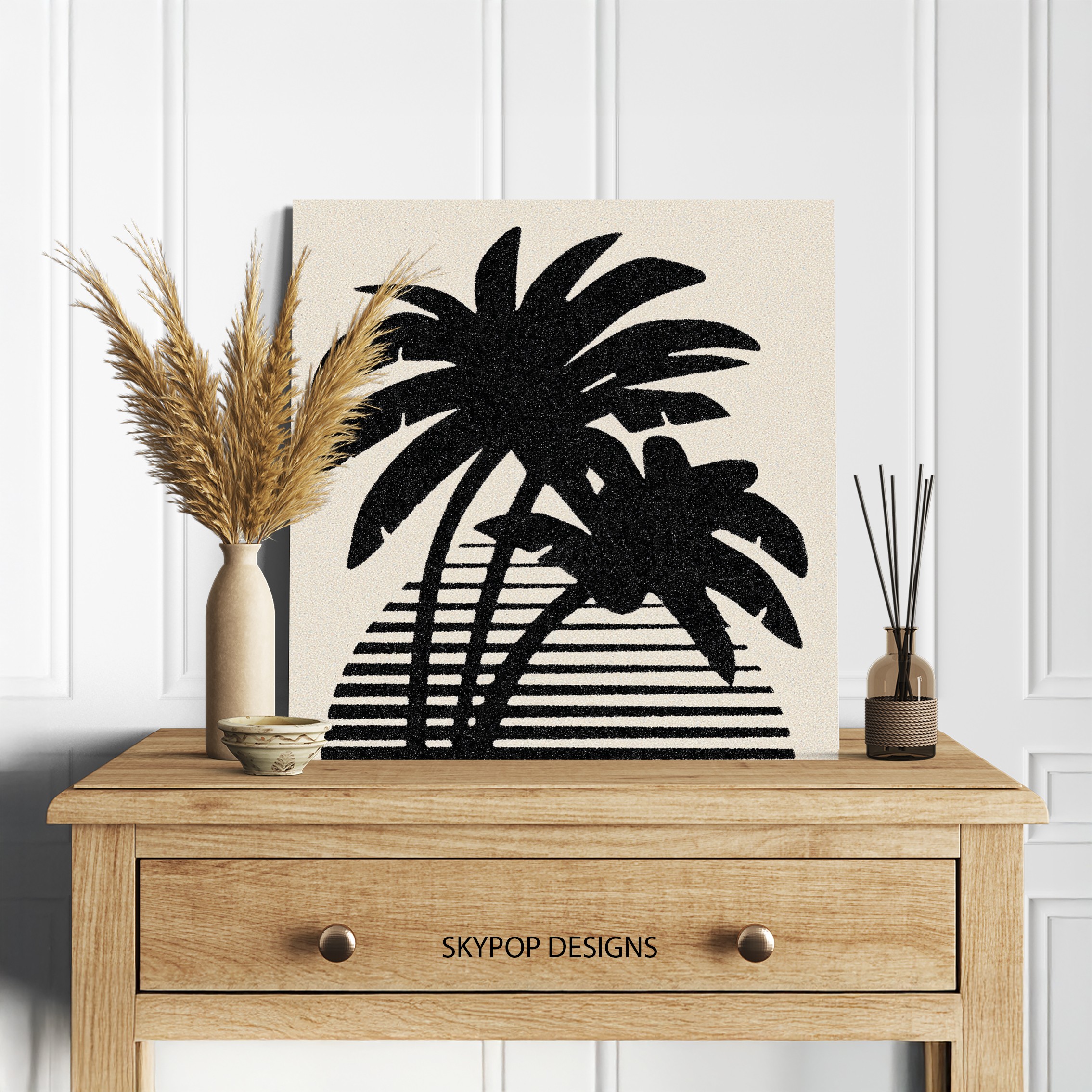 5.jpg Tropical Palm Silhouette Art