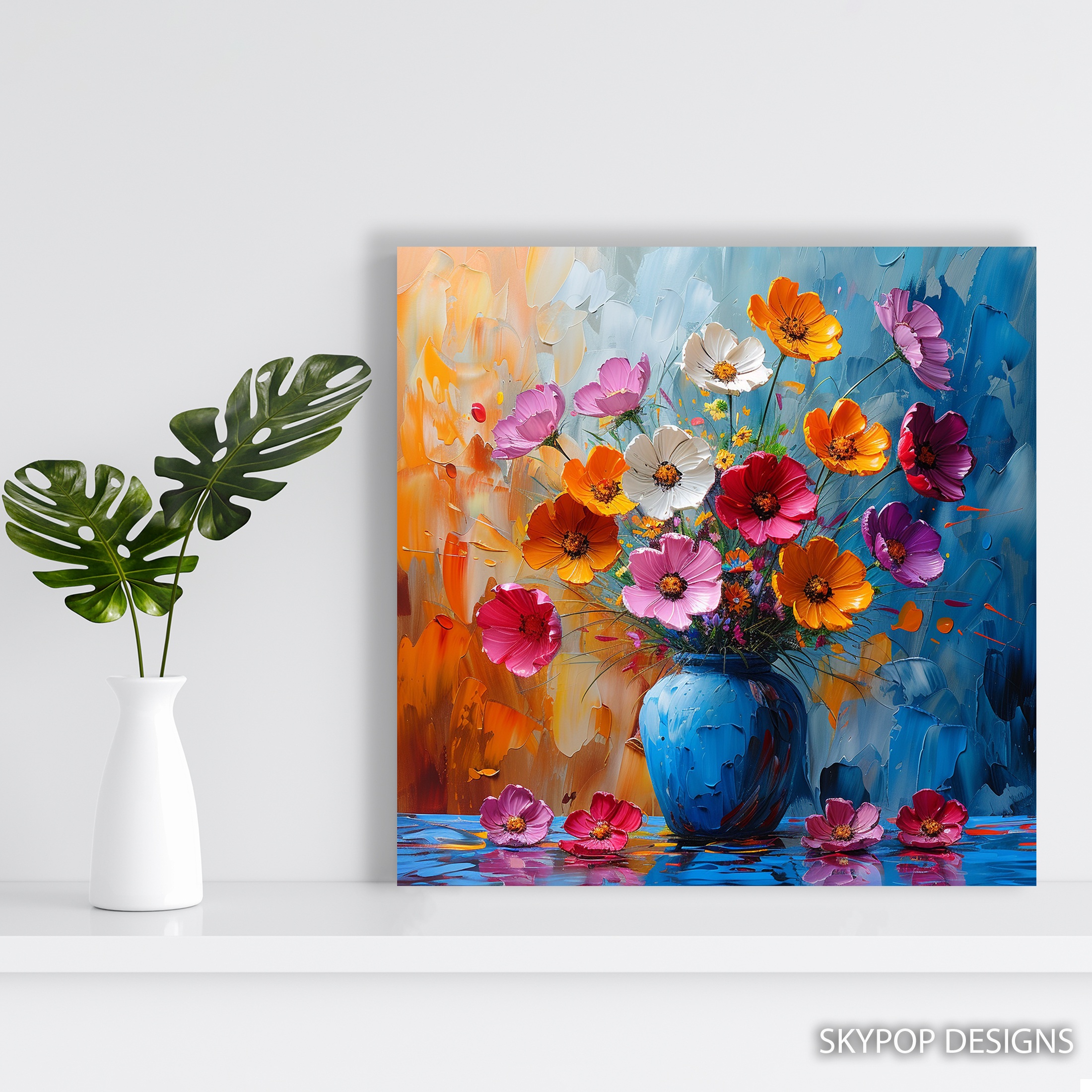 5.jpg Vibrant Wildflower Bouquet Art