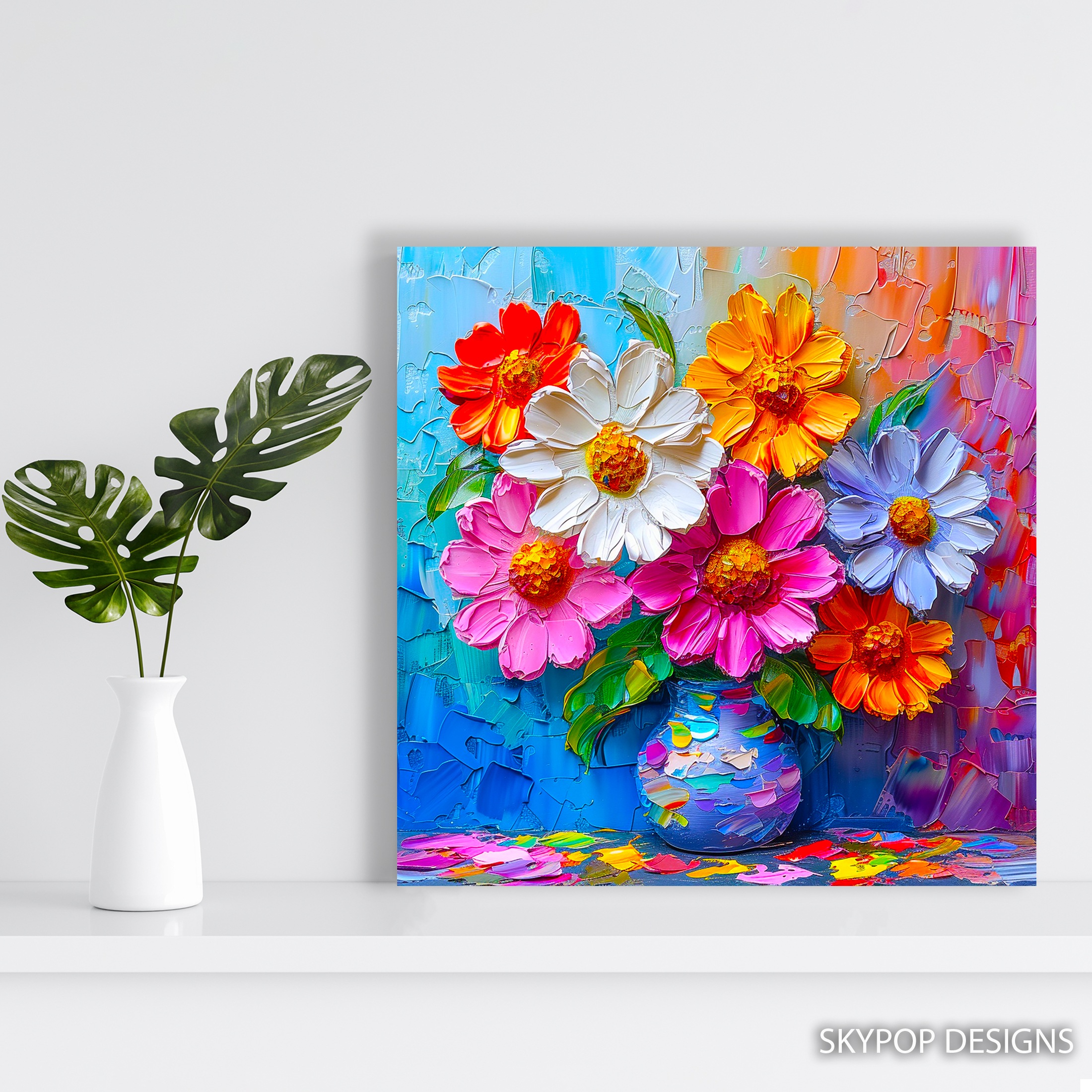 5.jpg Vibrant Bouquet Art