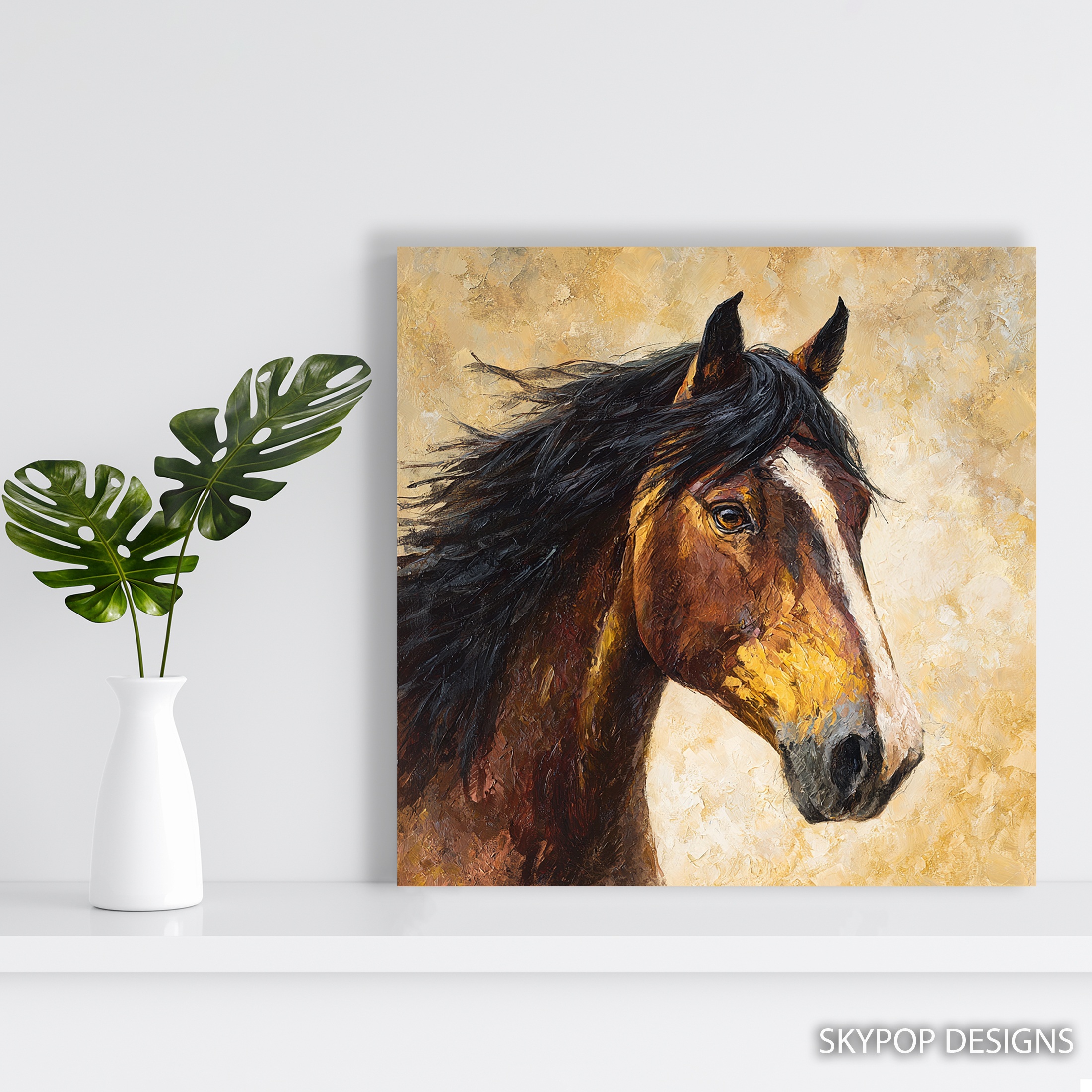 5.jpg Horse Portrait Art
