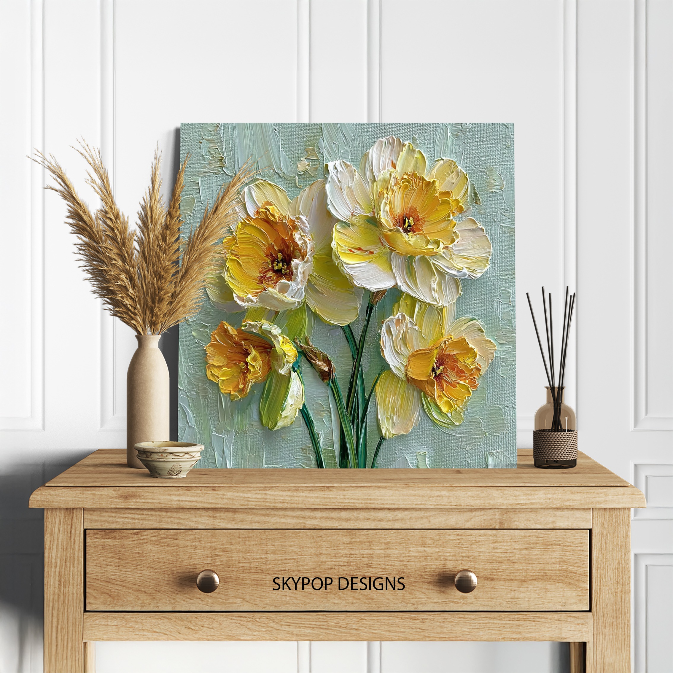 5.jpg Daffodil Bloom Art