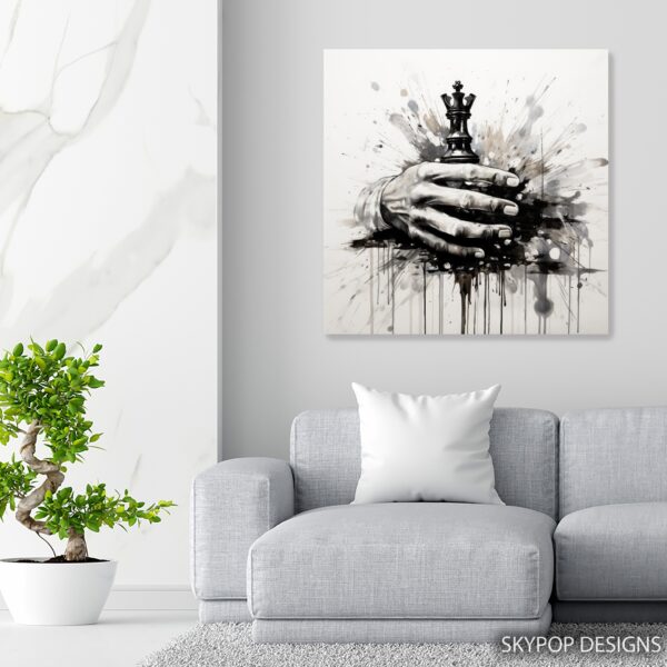 Chess King Art