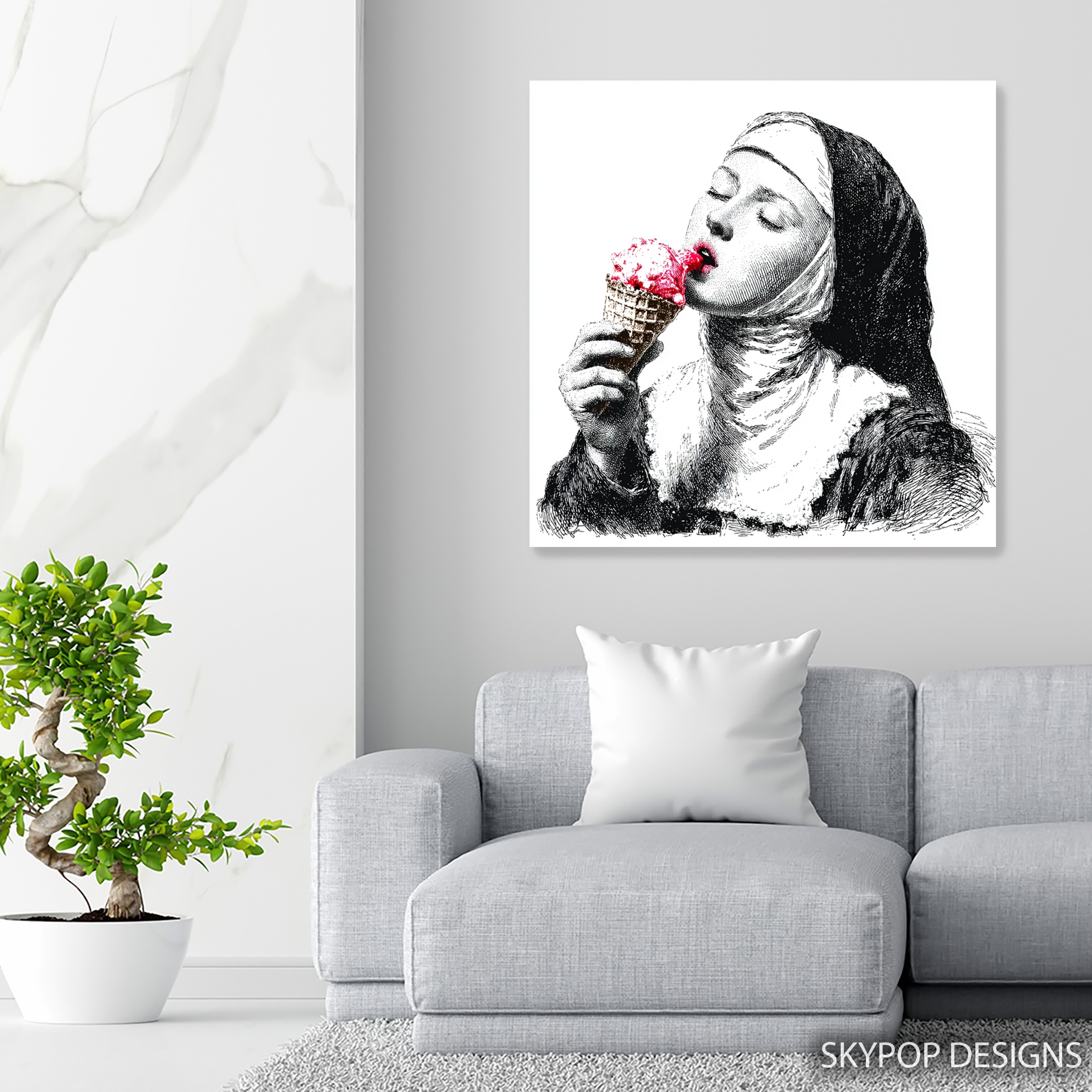 5.jpg Nun Ice Cream Art