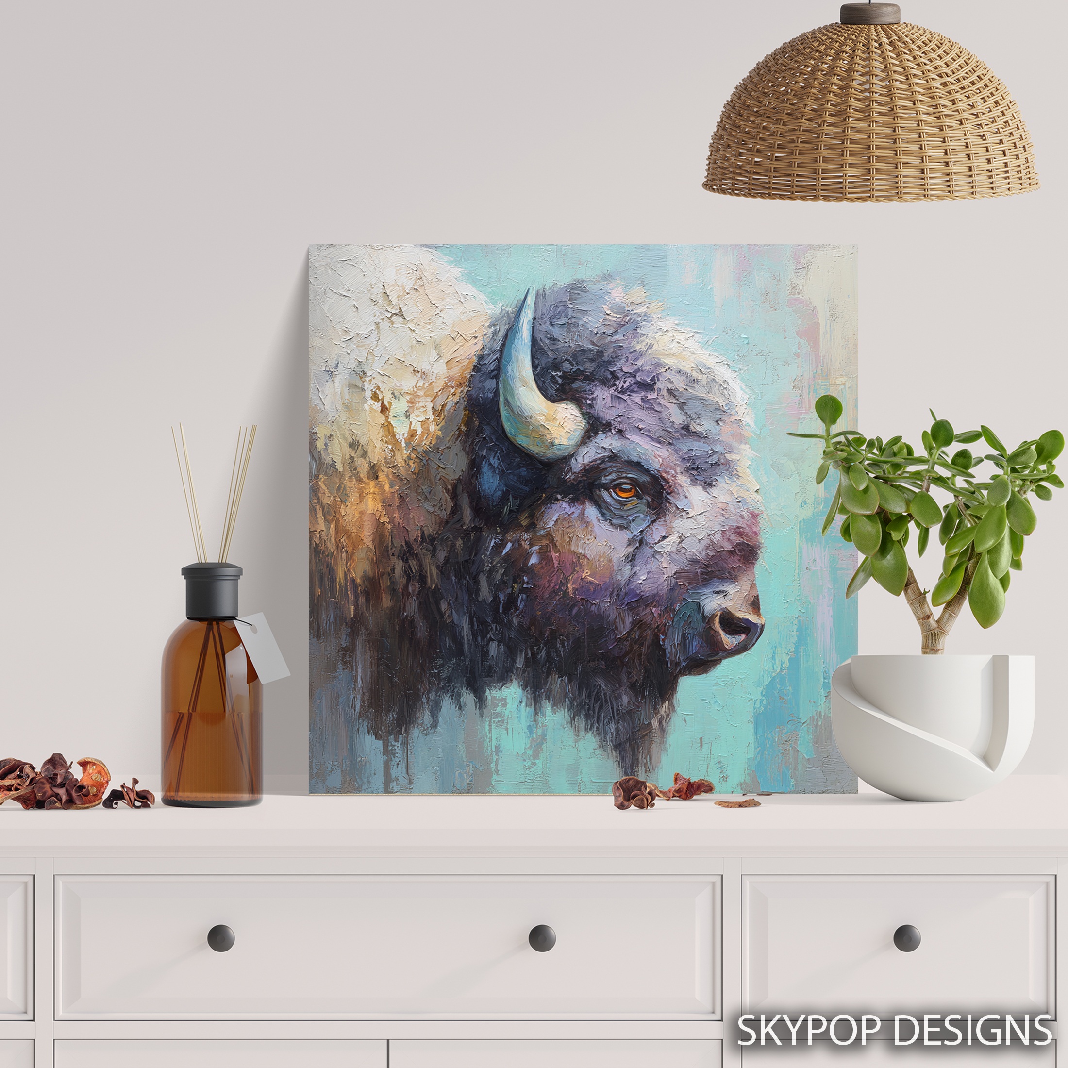5.jpg Bison Art