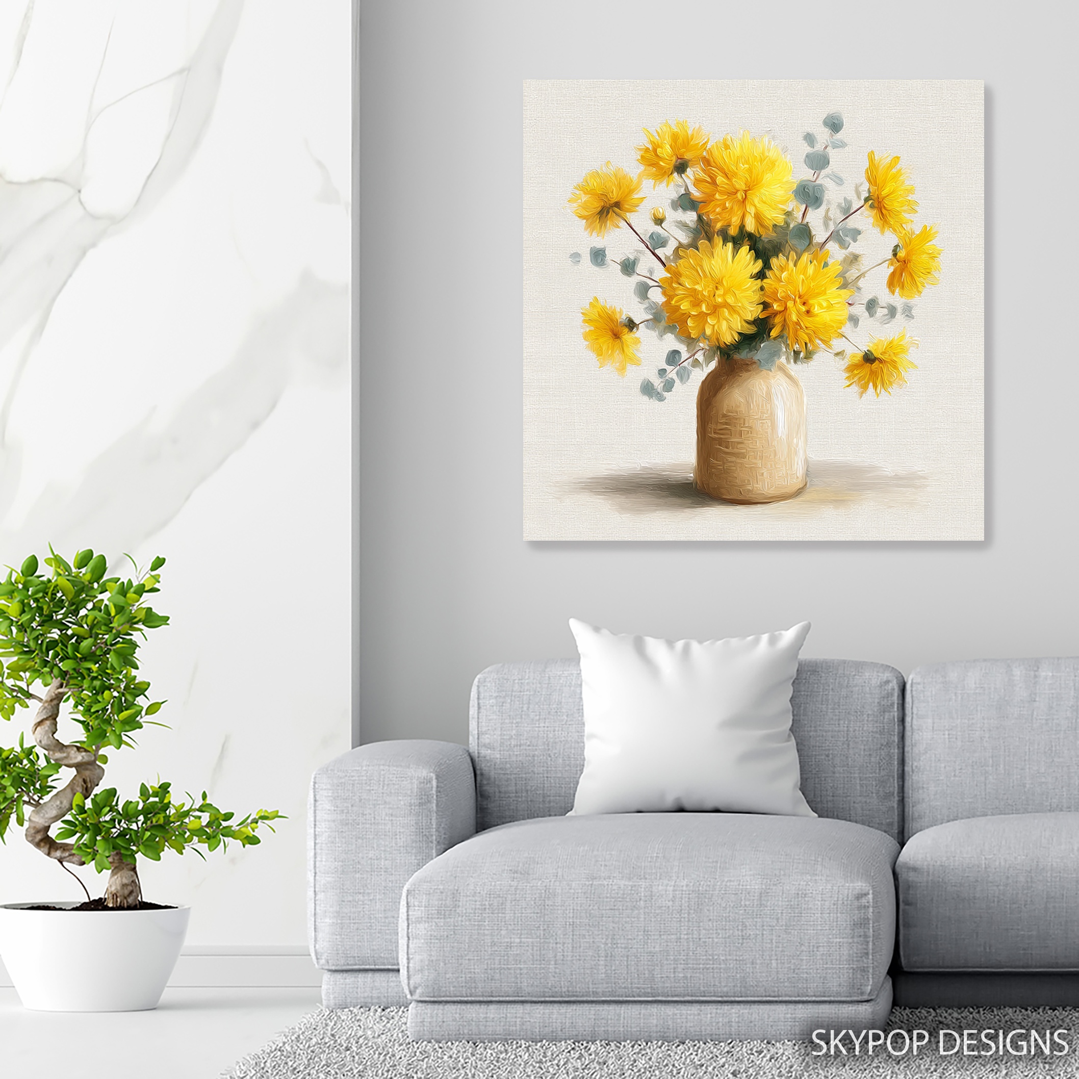 5.jpg Sunny Chrysanthemum Art