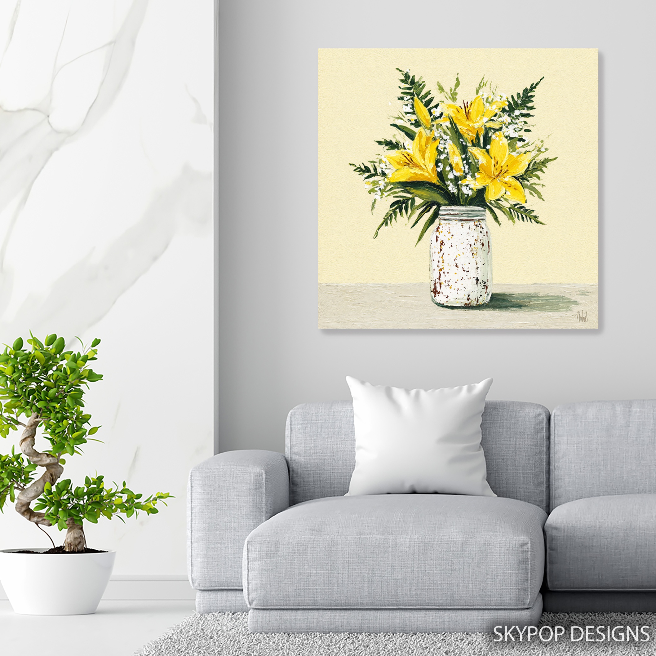 5.jpg Yellow Lily Art