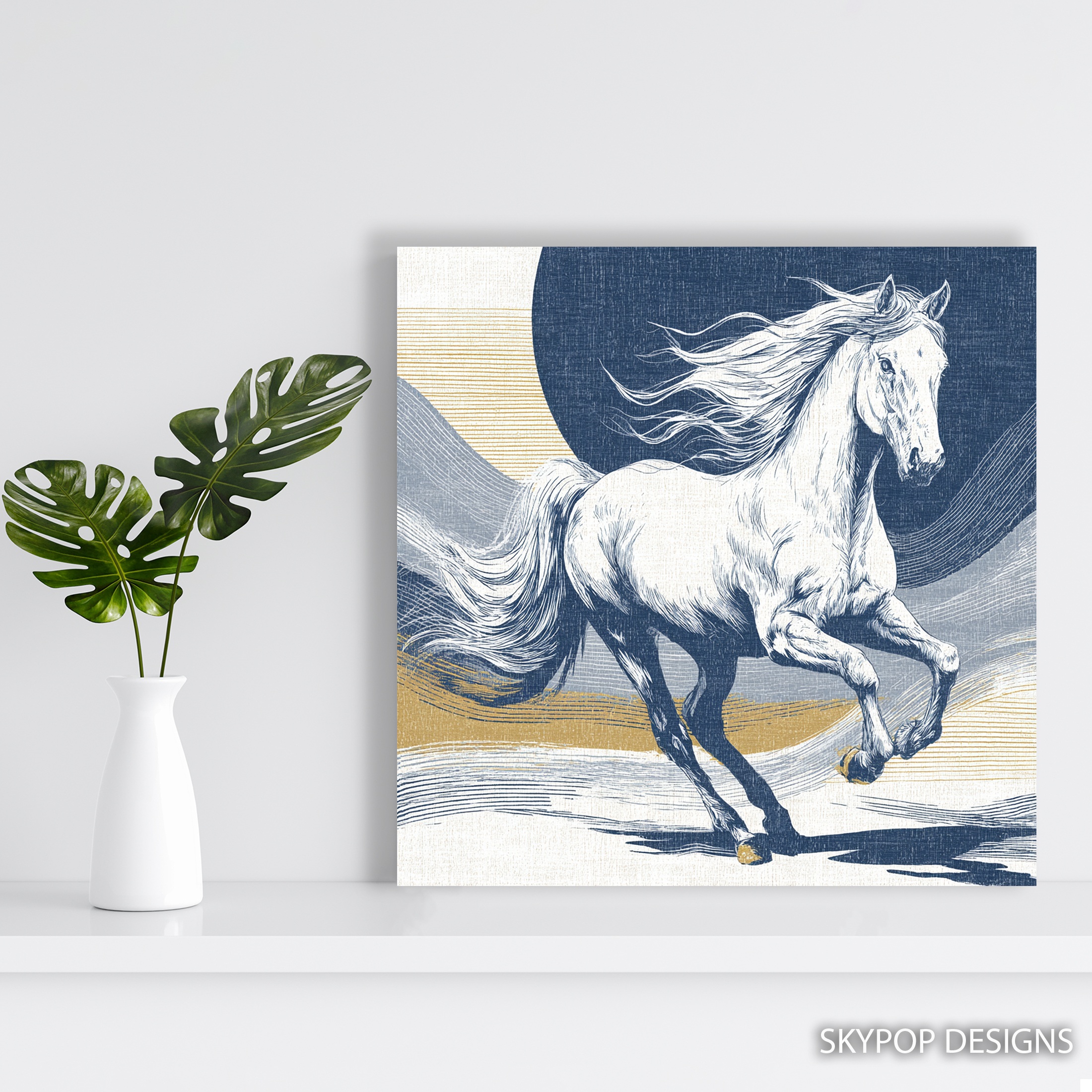 5.jpg Galloping Horse Art