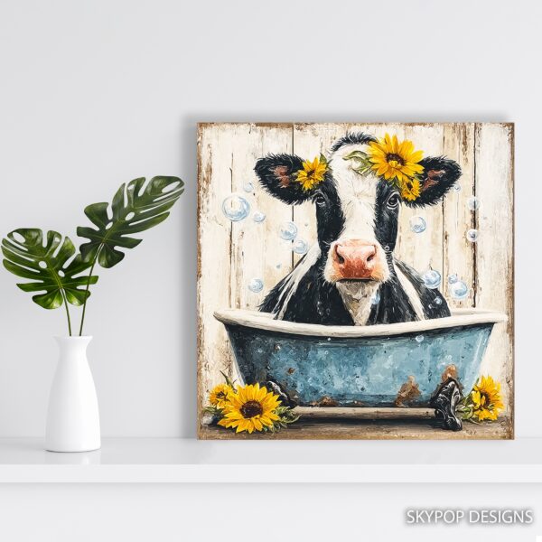 Highland Cow Art