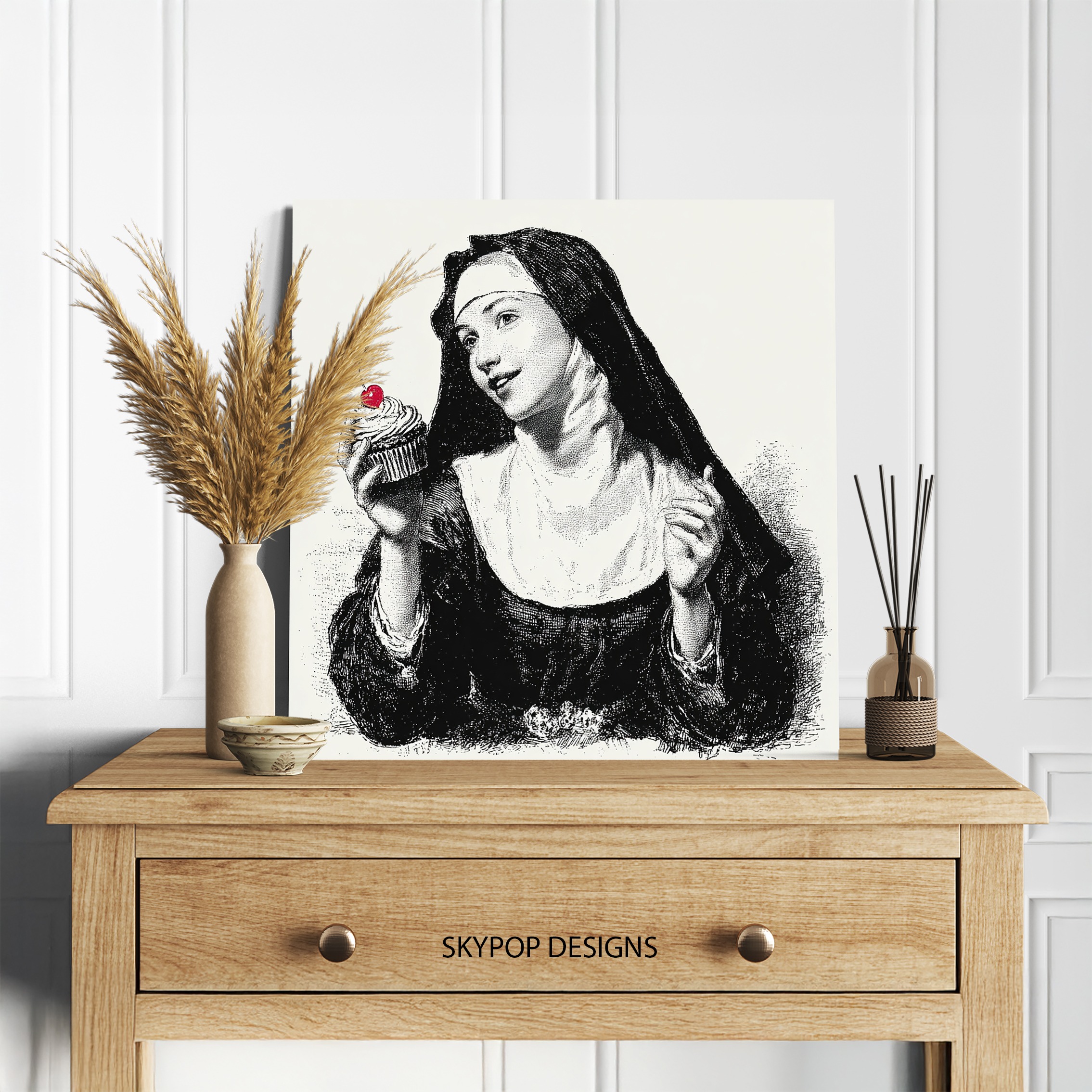5.jpg Nun with Cupcake Art