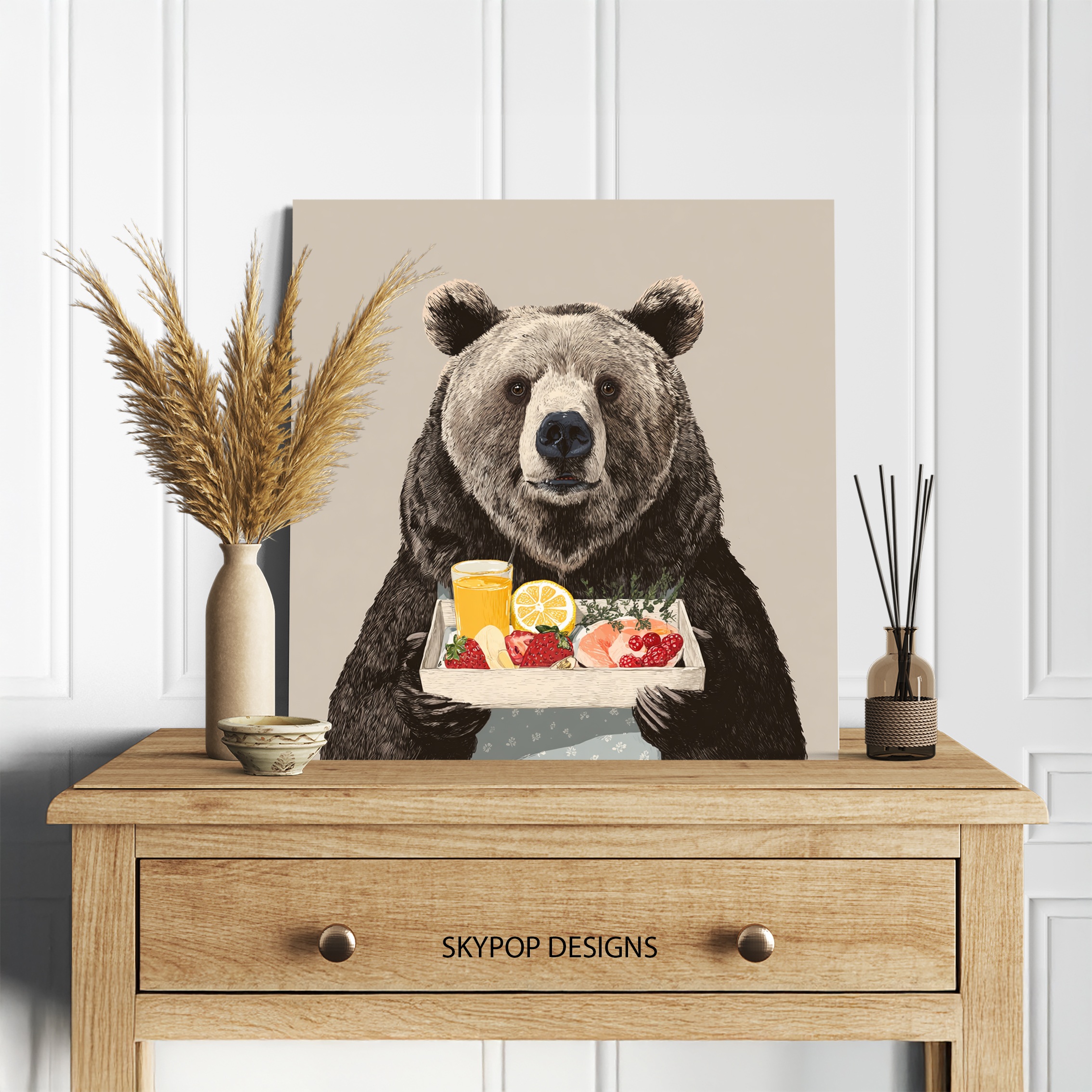 5.jpg Bear Breakfast Art