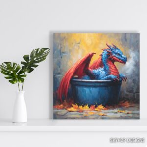 Dragon Bath Art