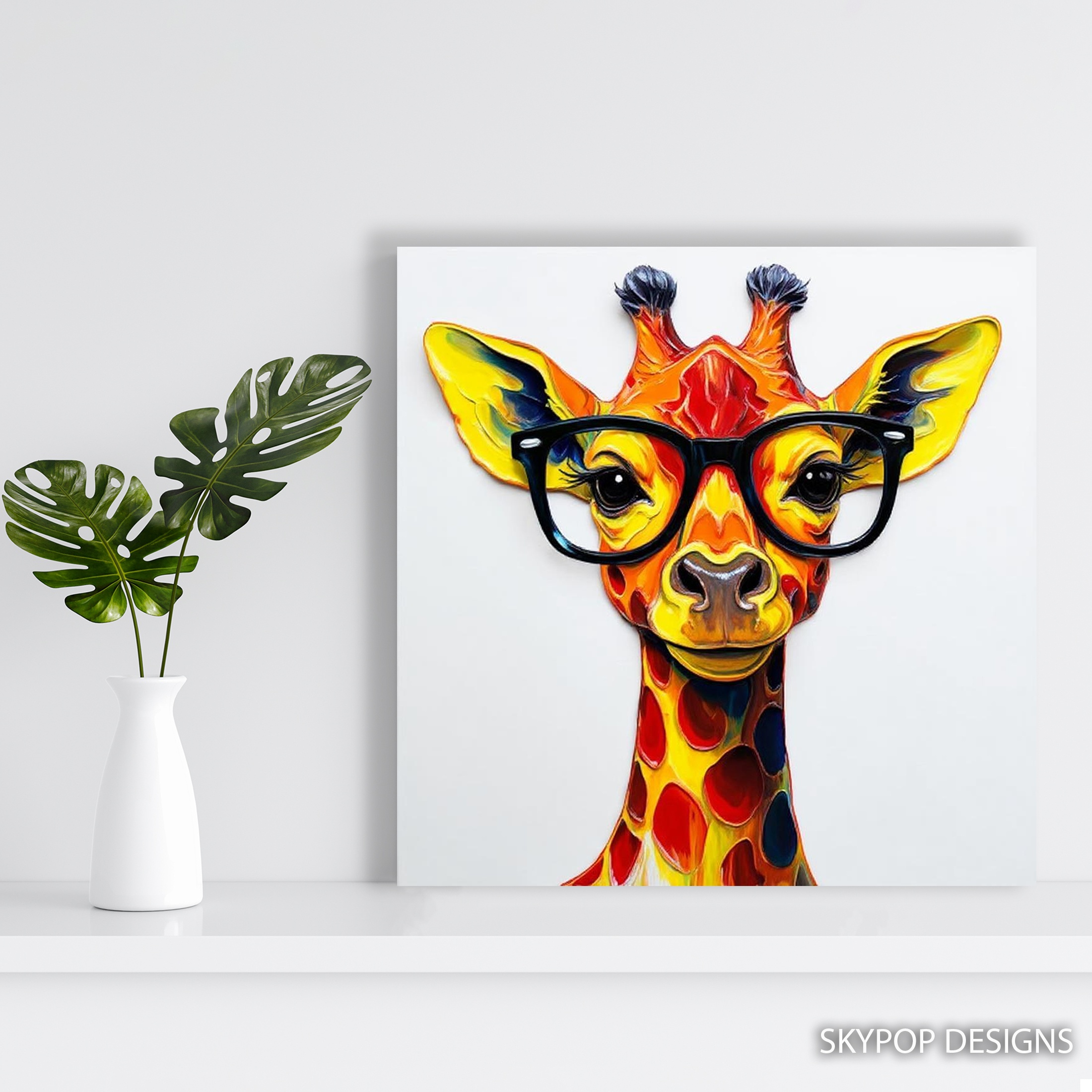 5.jpg Giraffe Art