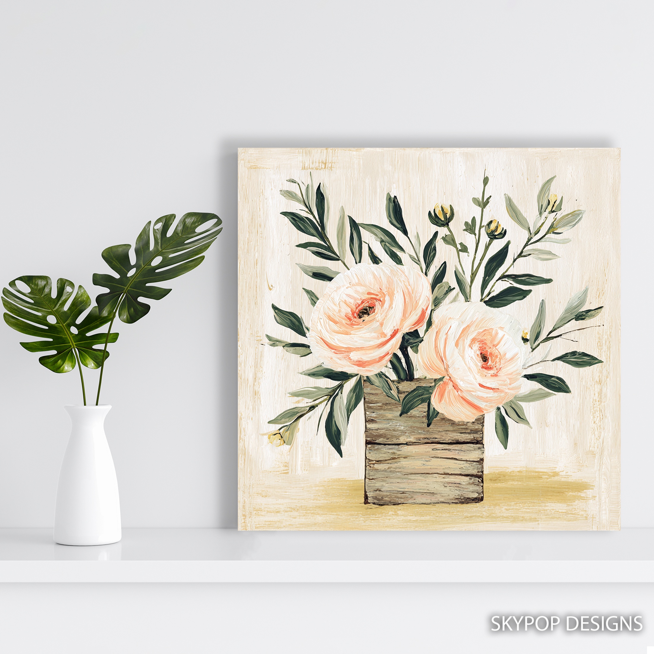 5.jpg Peony Bouquet Art