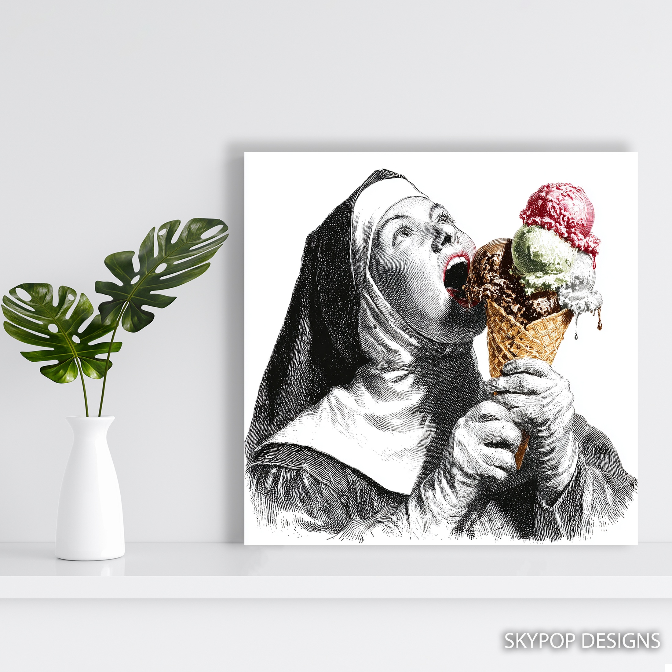5.jpg Nun Ice Cream Art