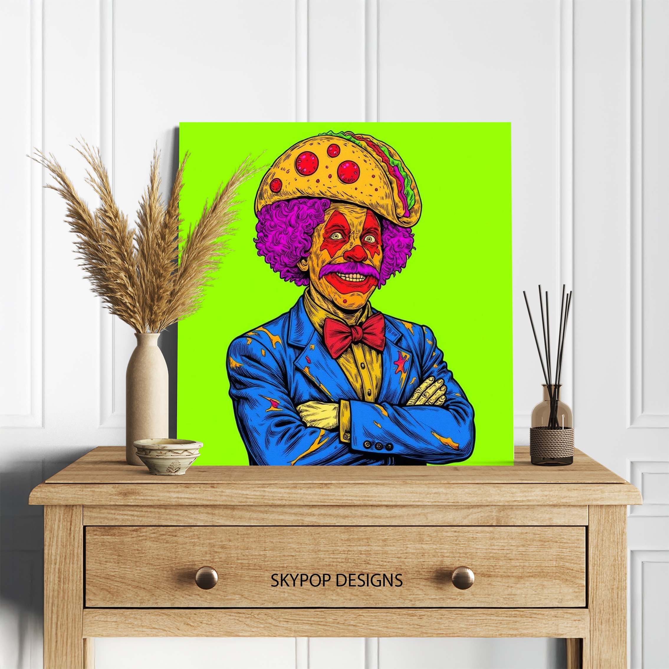 5.jpg Taco Clown Fusion Art